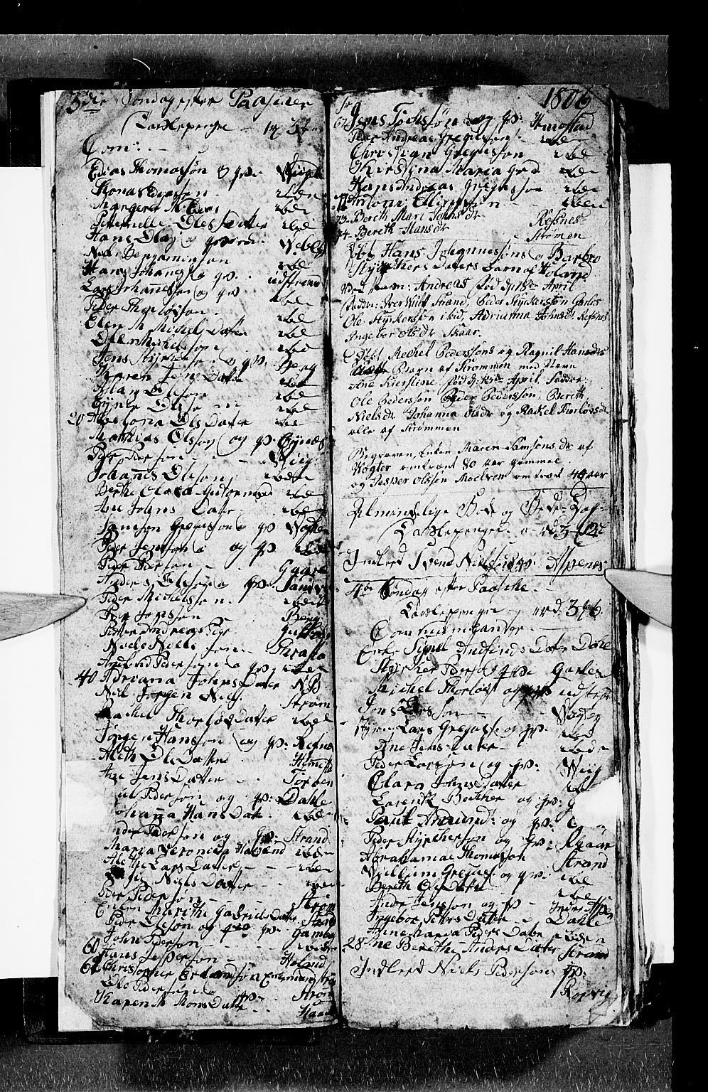 Kvæfjord sokneprestkontor, AV/SATØ-S-1323/G/Ga/Gab/L0001klokker: Parish register (copy) no. 1, 1806-1824