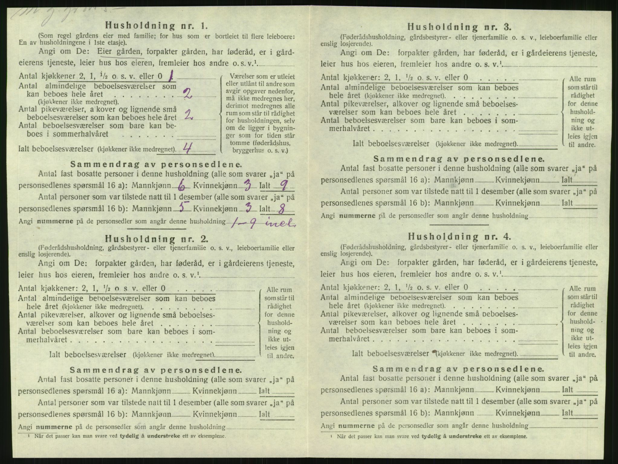 SAT, 1920 census for Hemnes, 1920, p. 517