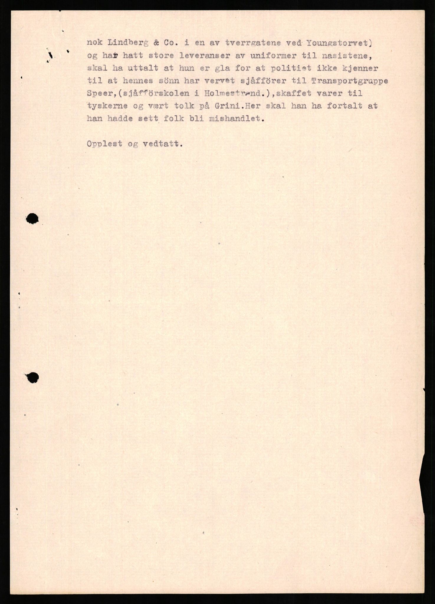 Forsvaret, Forsvarets overkommando II, AV/RA-RAFA-3915/D/Db/L0016: CI Questionaires. Tyske okkupasjonsstyrker i Norge. Tyskere., 1945-1946, p. 394