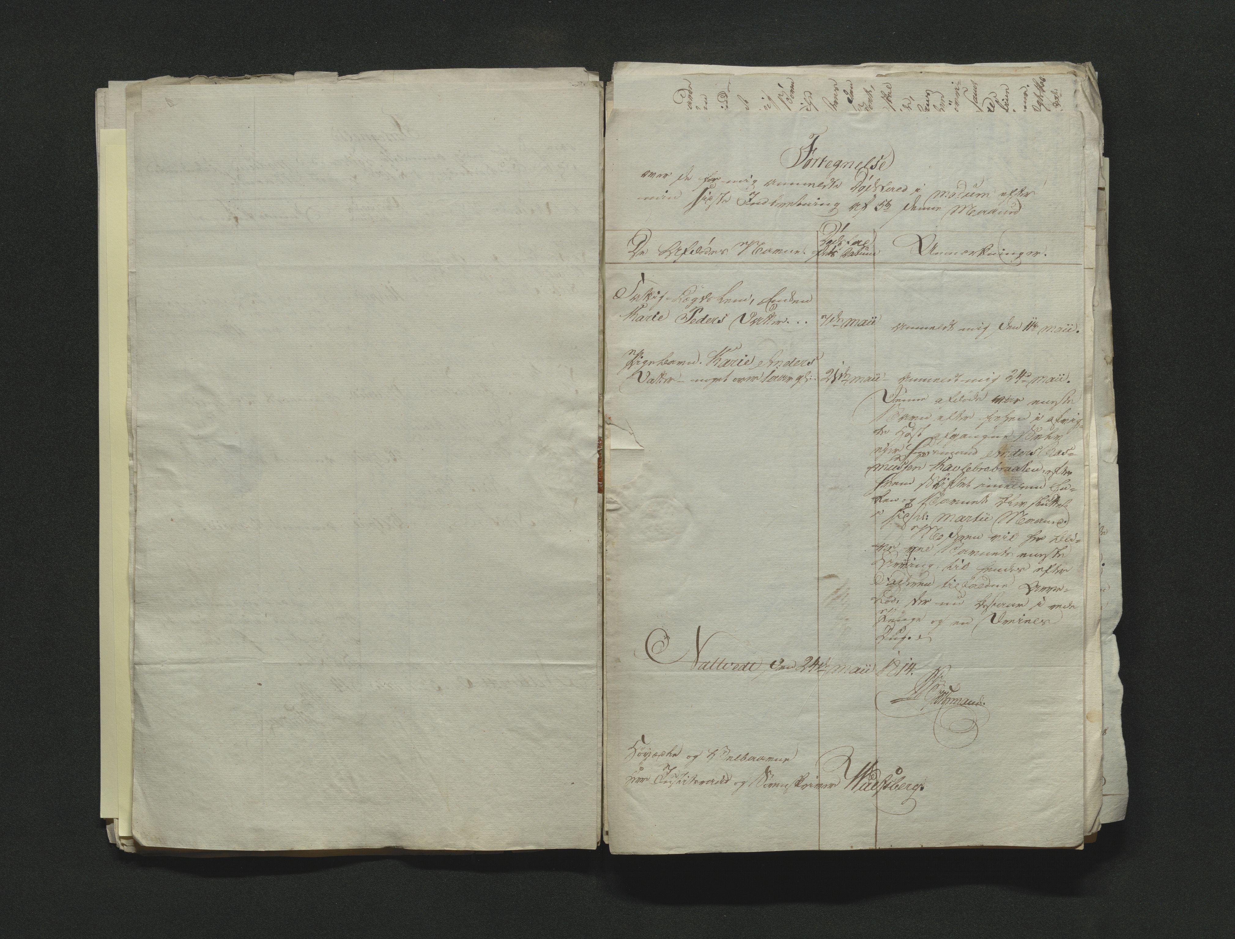 Eiker, Modum og Sigdal sorenskriveri, AV/SAKO-A-123/H/Ha/Hab/L0001: Dødsfallsmeldinger, 1812-1822, p. 61