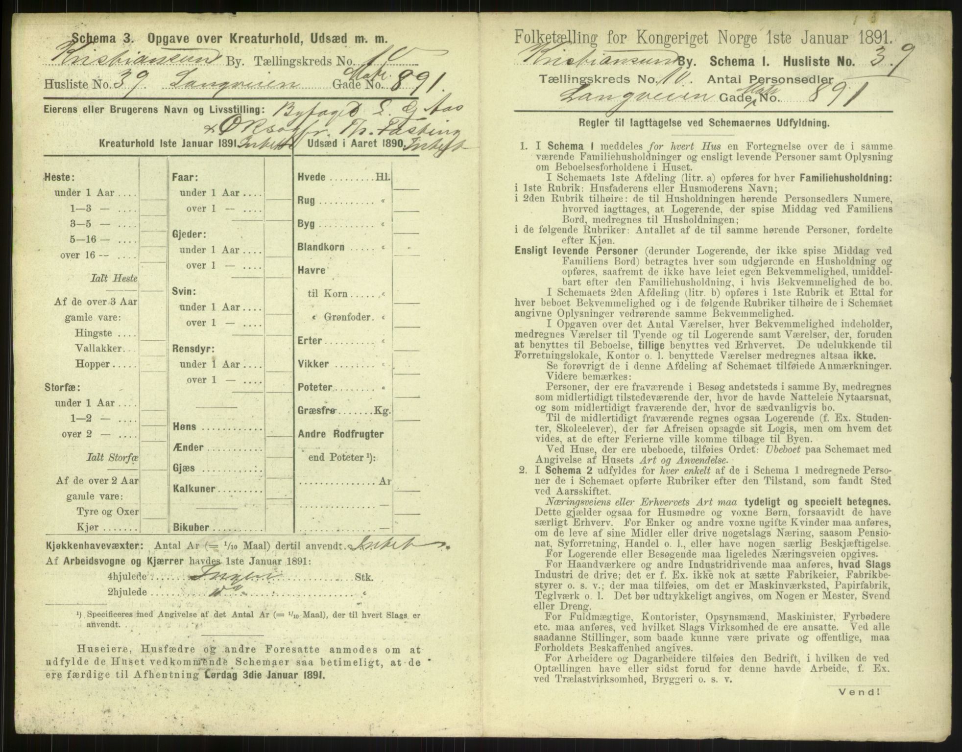 RA, 1891 census for 1503 Kristiansund, 1891, p. 1132