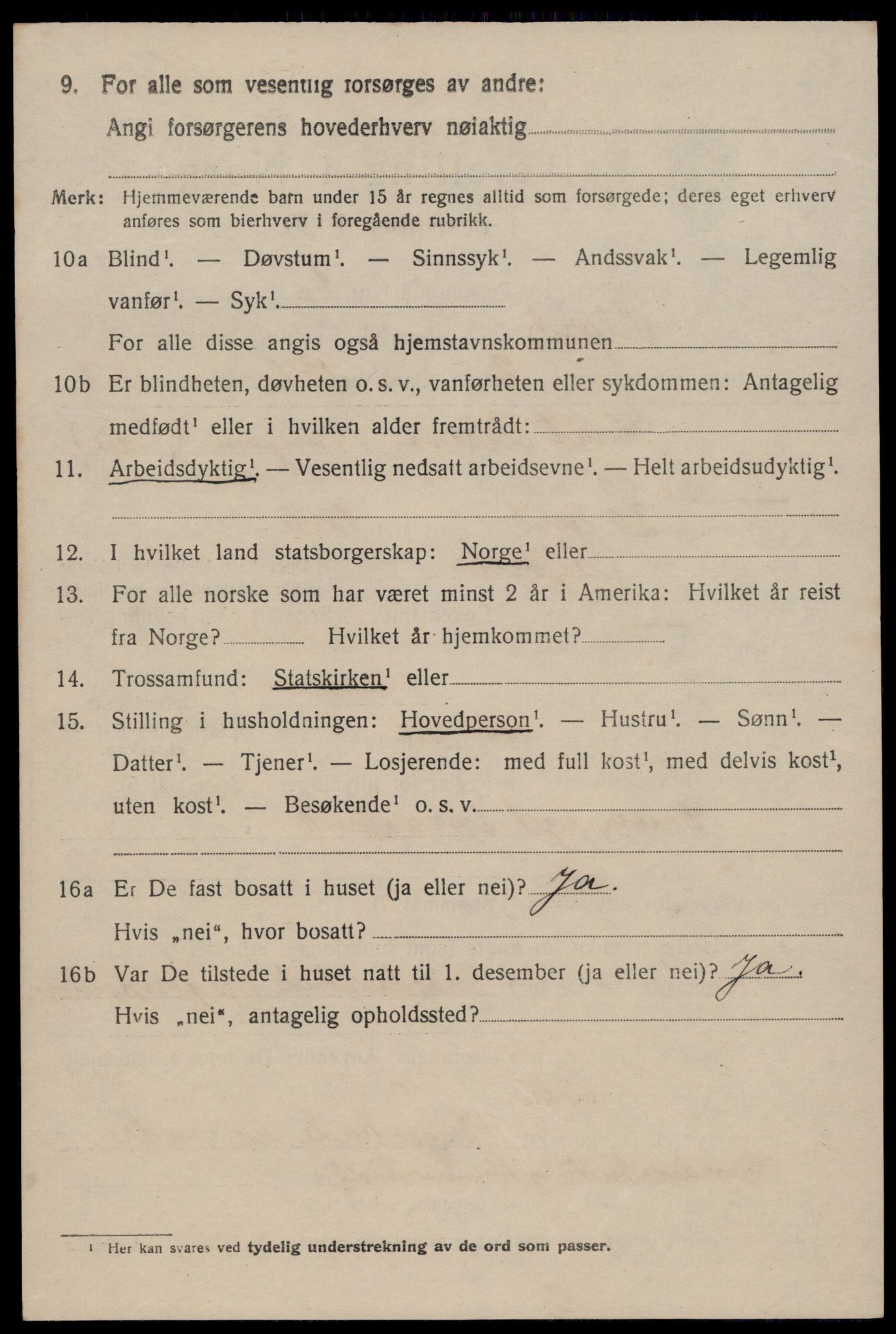 SAKO, 1920 census for Seljord, 1920, p. 6431