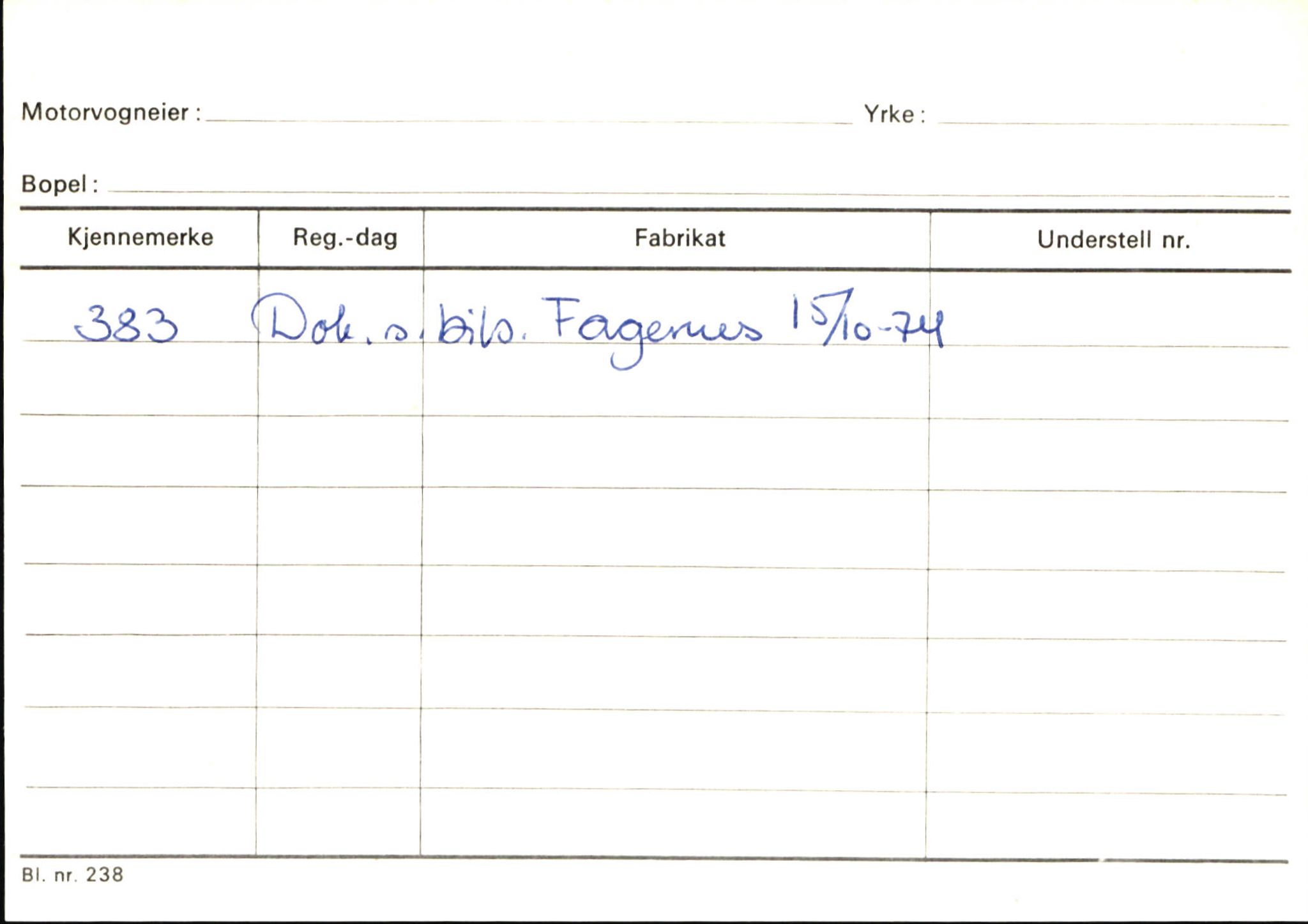 Statens vegvesen, Sogn og Fjordane vegkontor, SAB/A-5301/4/F/L0146: Registerkort Årdal R-Å samt diverse kort, 1945-1975, p. 183