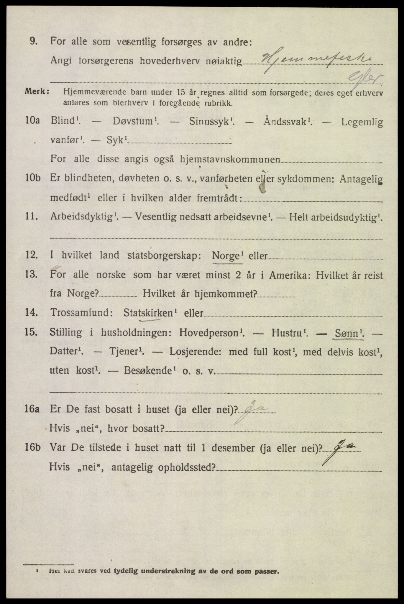 SAK, 1920 census for Halse og Harkmark, 1920, p. 2036