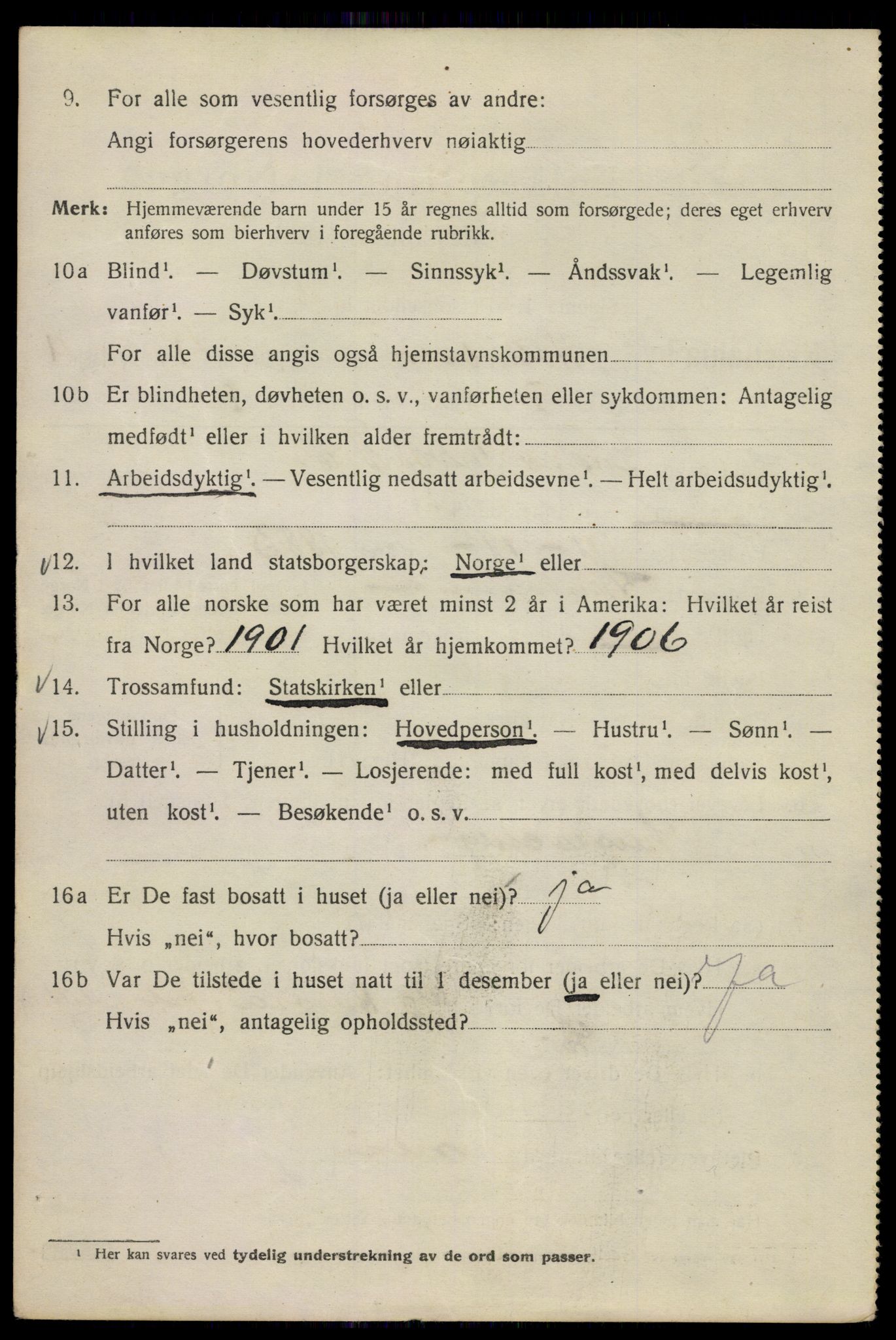 SAO, 1920 census for Kristiania, 1920, p. 296534