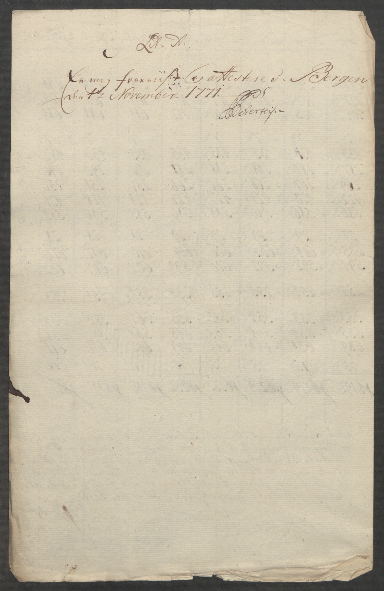 Rentekammeret inntil 1814, Reviderte regnskaper, Fogderegnskap, RA/EA-4092/R48/L3136: Ekstraskatten Sunnhordland og Hardanger, 1762-1772, p. 215