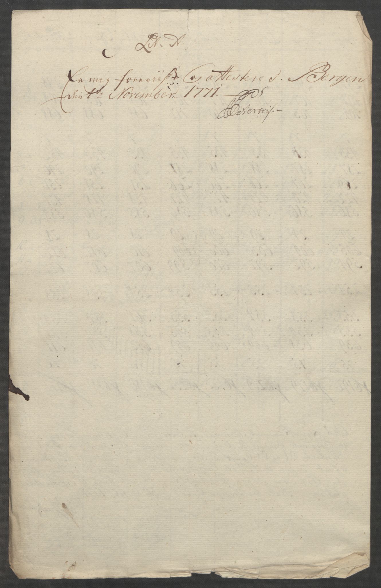 Rentekammeret inntil 1814, Reviderte regnskaper, Fogderegnskap, AV/RA-EA-4092/R48/L3136: Ekstraskatten Sunnhordland og Hardanger, 1762-1772, p. 215