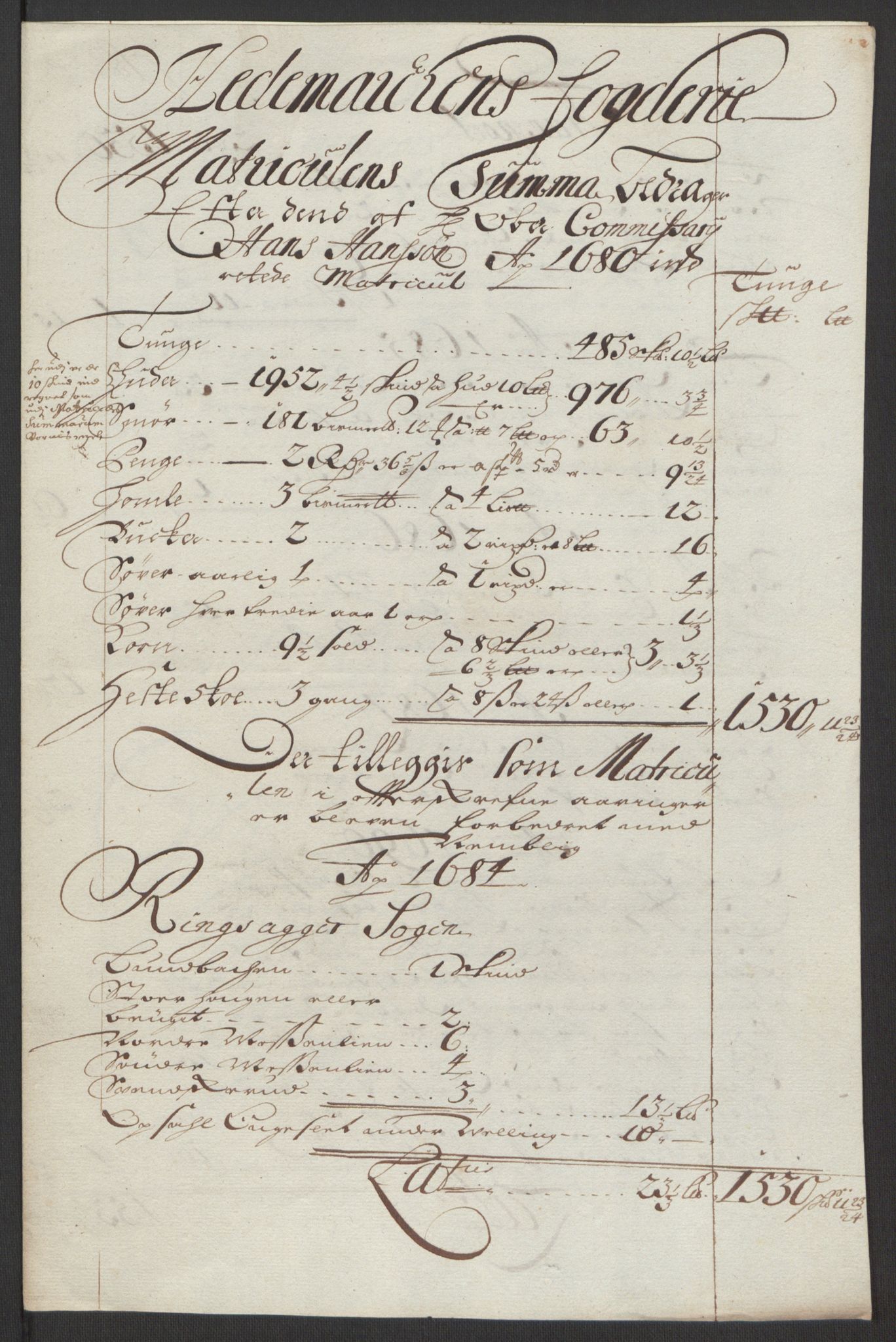 Rentekammeret inntil 1814, Reviderte regnskaper, Fogderegnskap, RA/EA-4092/R16/L1034: Fogderegnskap Hedmark, 1693, p. 79