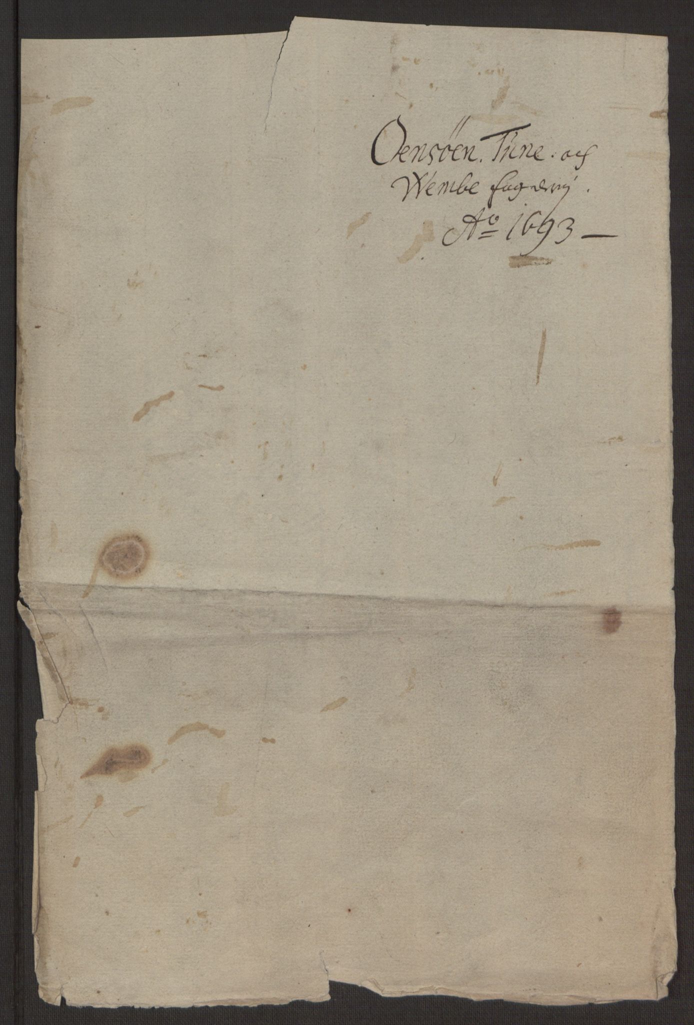 Rentekammeret inntil 1814, Reviderte regnskaper, Fogderegnskap, RA/EA-4092/R03/L0120: Fogderegnskap Onsøy, Tune, Veme og Åbygge fogderi, 1692-1693, p. 229