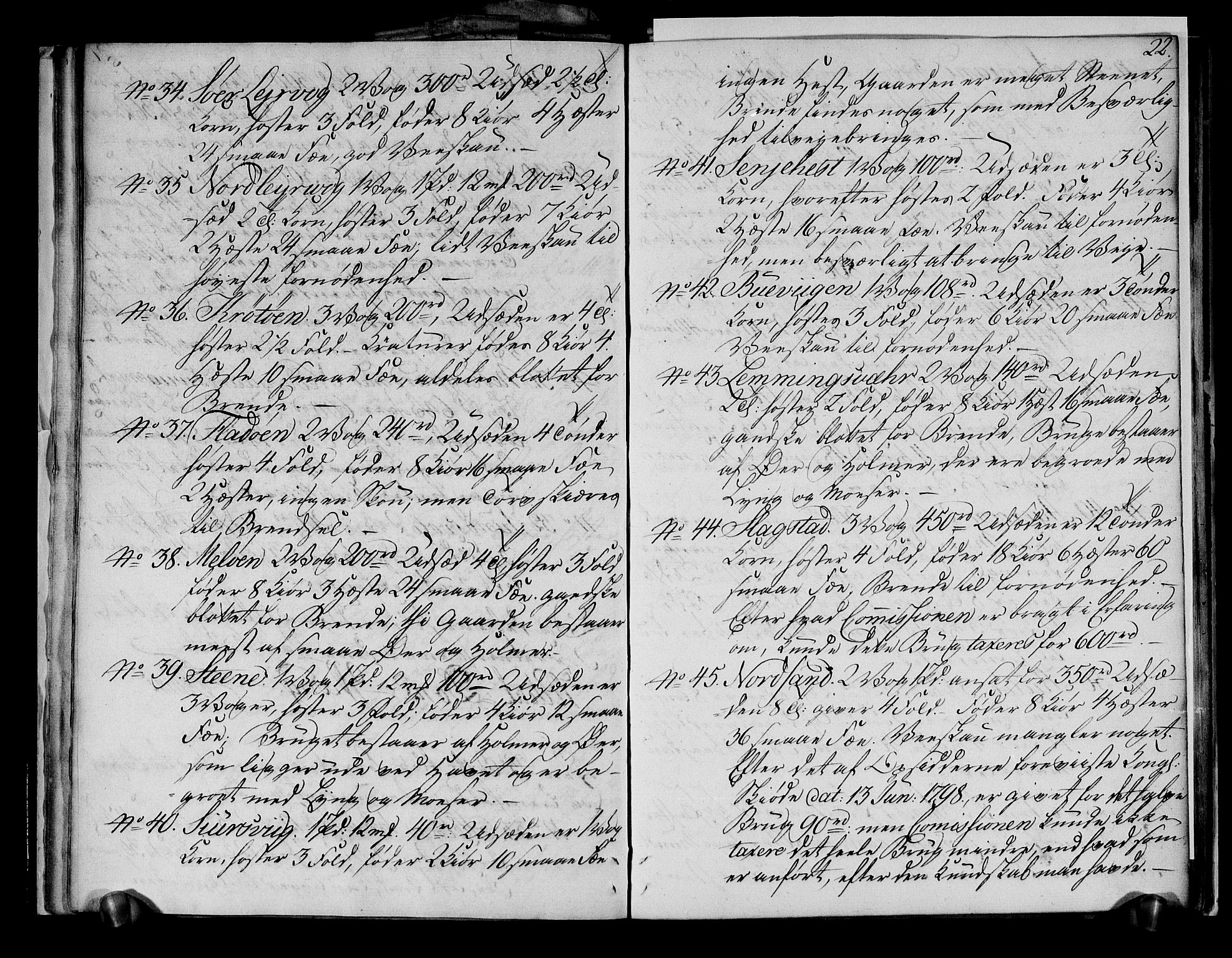 Rentekammeret inntil 1814, Realistisk ordnet avdeling, AV/RA-EA-4070/N/Ne/Nea/L0165: Senja og Tromsø fogderi. Deliberasjonsprotokoll for Senja, 1803, p. 25