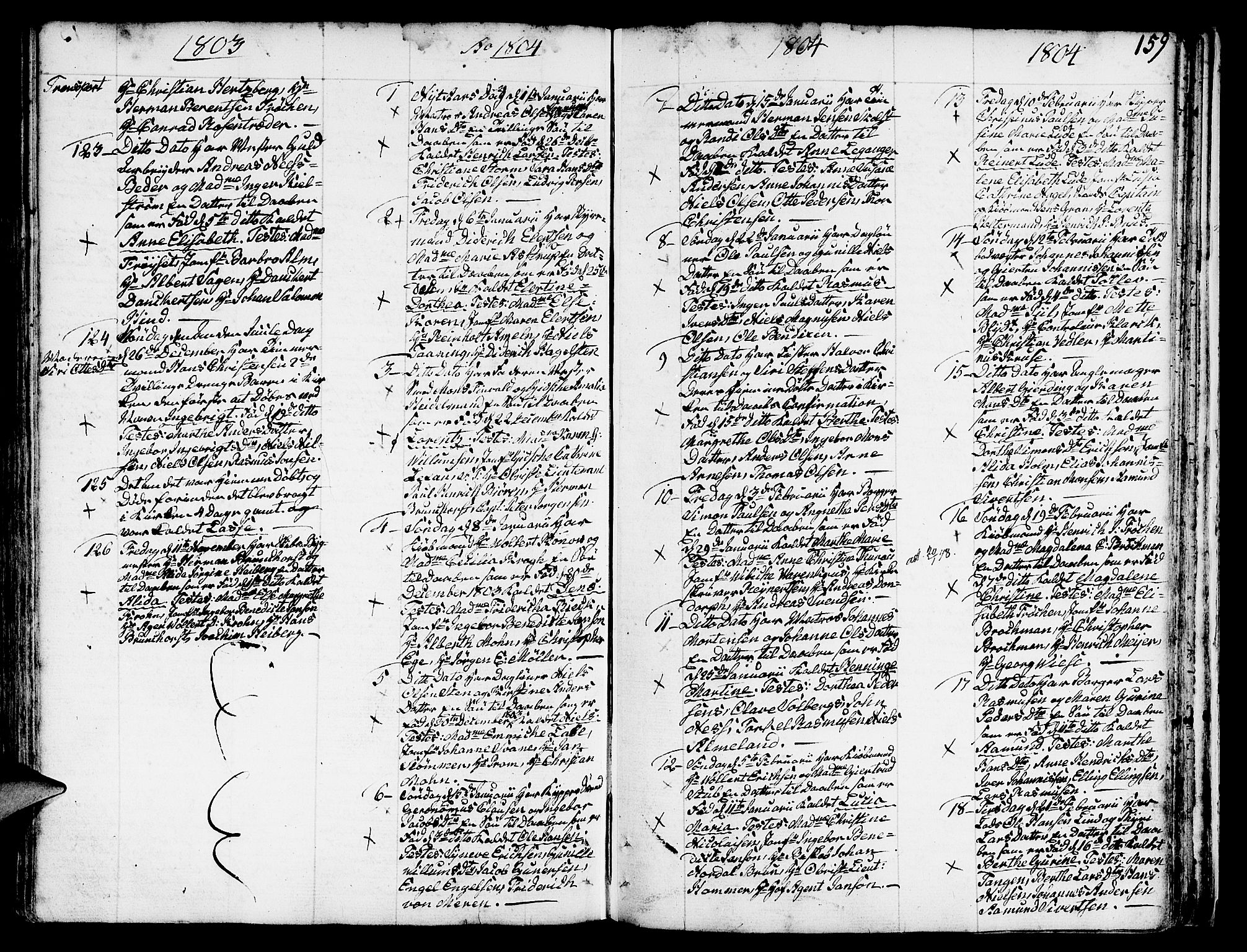 Nykirken Sokneprestembete, SAB/A-77101/H/Haa/L0005: Parish register (official) no. A 5, 1775-1808, p. 159
