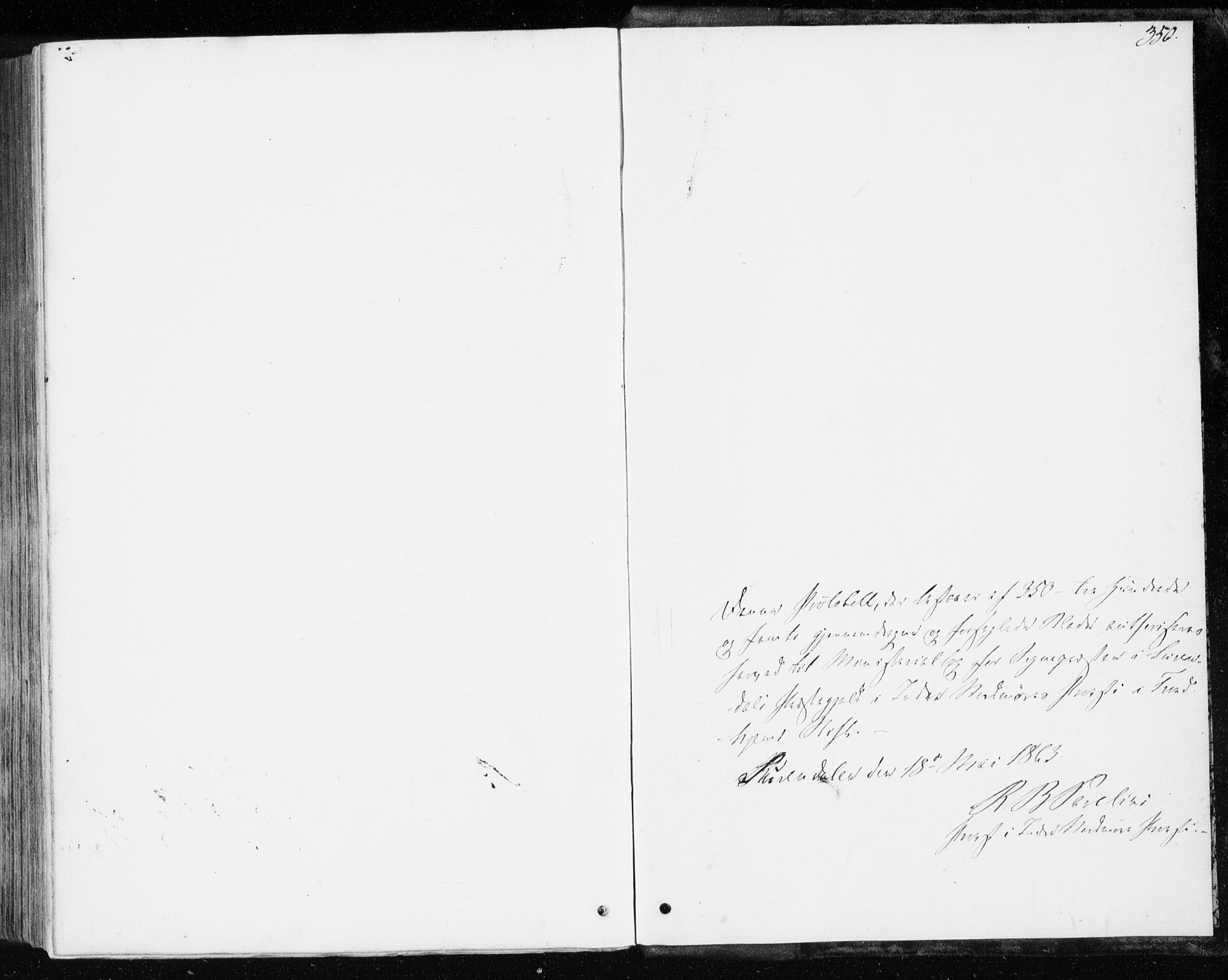 Ministerialprotokoller, klokkerbøker og fødselsregistre - Møre og Romsdal, SAT/A-1454/595/L1045: Parish register (official) no. 595A07, 1863-1873, p. 350
