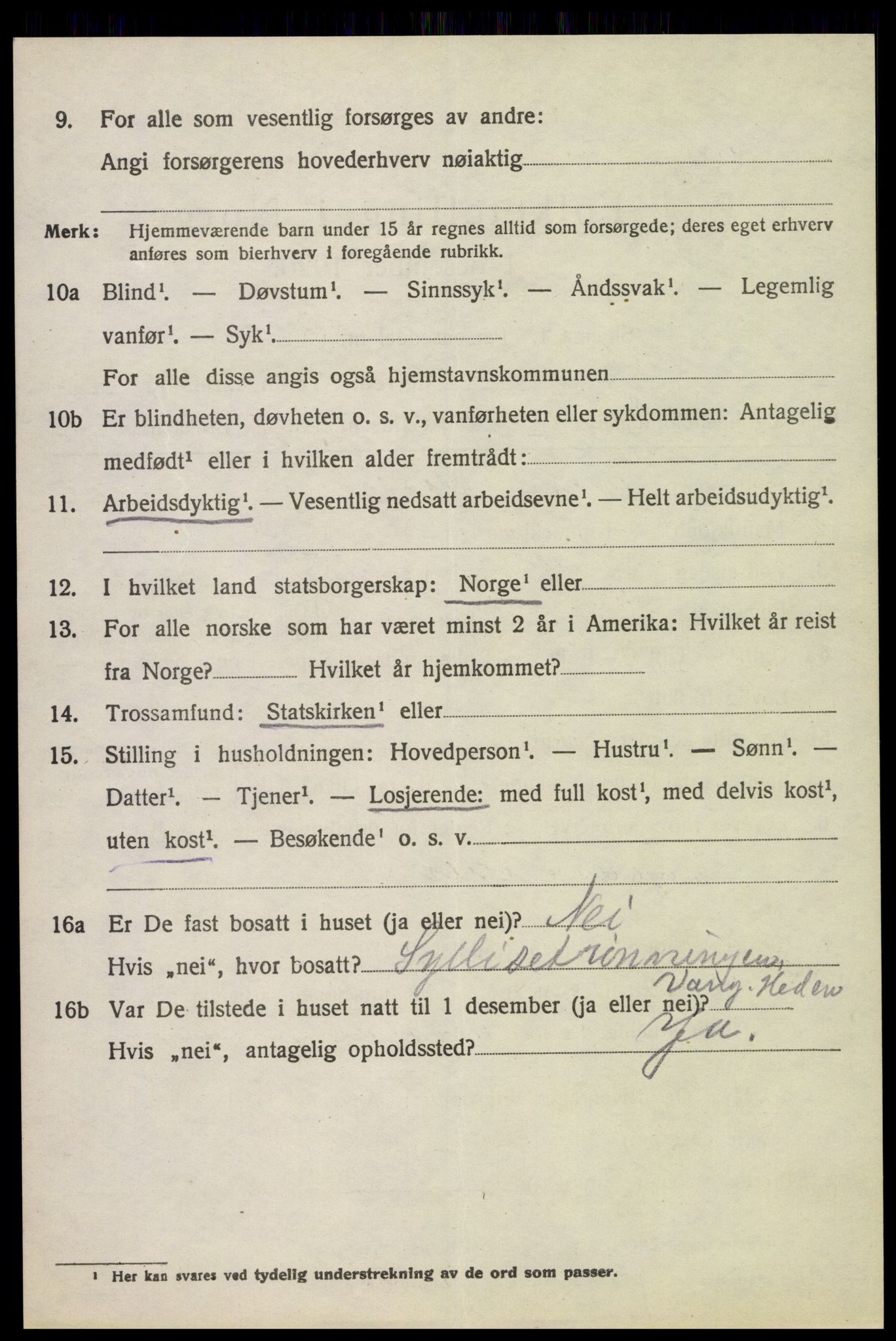 SAH, 1920 census for Ringsaker, 1920, p. 20933