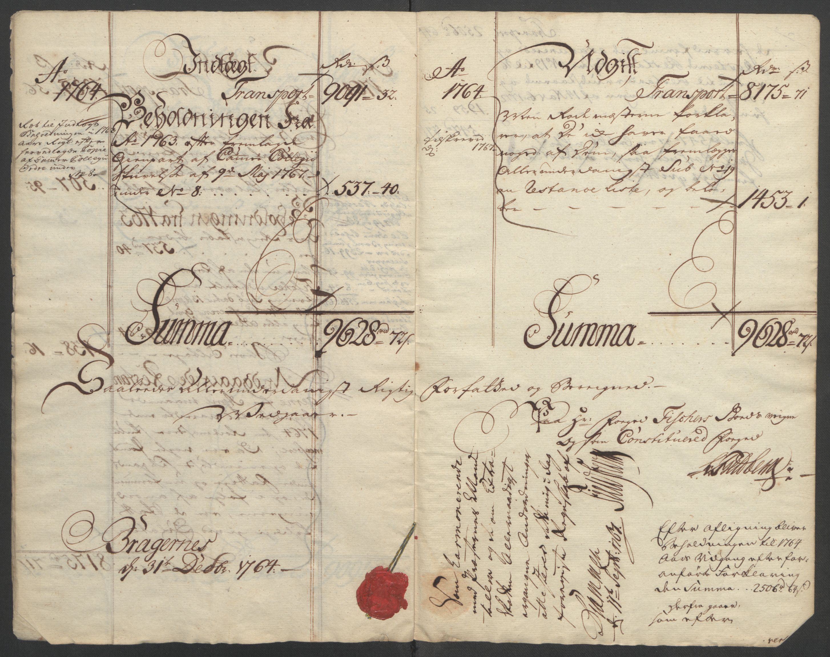 Rentekammeret inntil 1814, Reviderte regnskaper, Fogderegnskap, AV/RA-EA-4092/R31/L1833: Ekstraskatten Hurum, Røyken, Eiker, Lier og Buskerud, 1762-1764, p. 155