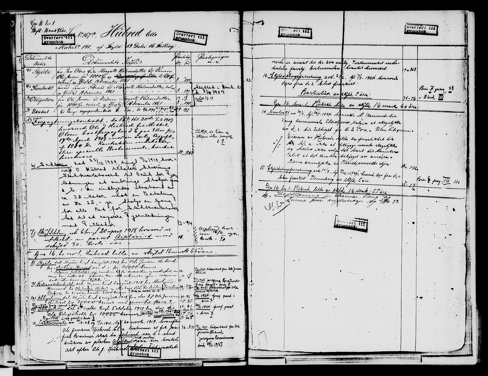 Nord-Hedmark sorenskriveri, SAH/TING-012/H/Ha/Had/Hade/L0001A: Mortgage register no. 4.1a, 1871-1940, p. 40