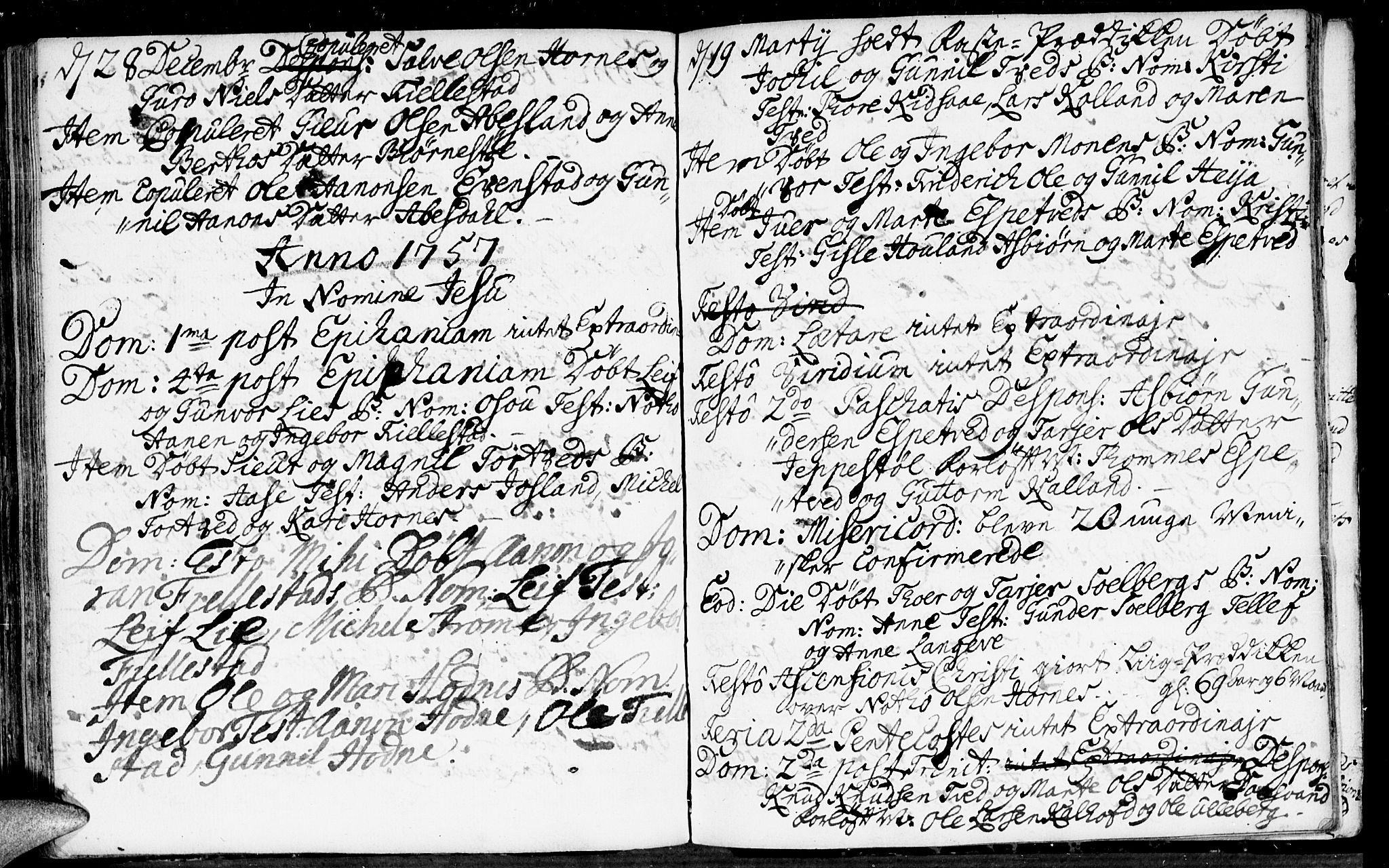 Evje sokneprestkontor, SAK/1111-0008/F/Fa/Fab/L0001: Parish register (official) no. A 1, 1704-1764, p. 236-237