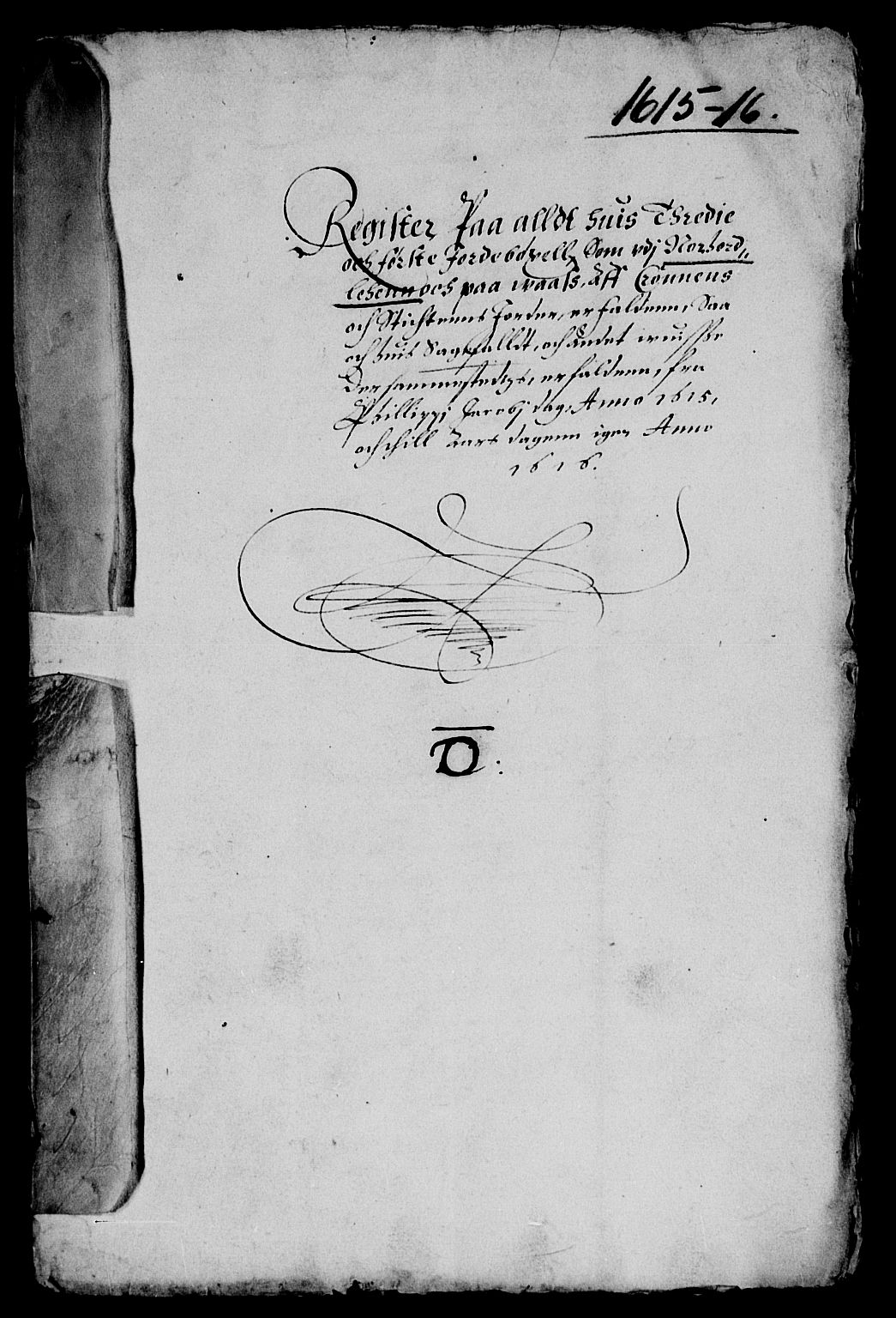 Rentekammeret inntil 1814, Reviderte regnskaper, Lensregnskaper, RA/EA-5023/R/Rb/Rbt/L0019: Bergenhus len, 1615-1616