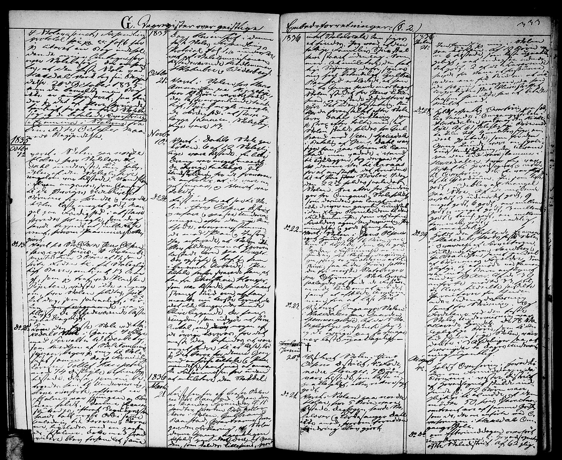 Nittedal prestekontor Kirkebøker, SAO/A-10365a/F/Fa/L0004: Parish register (official) no. I 4, 1836-1849, p. 333