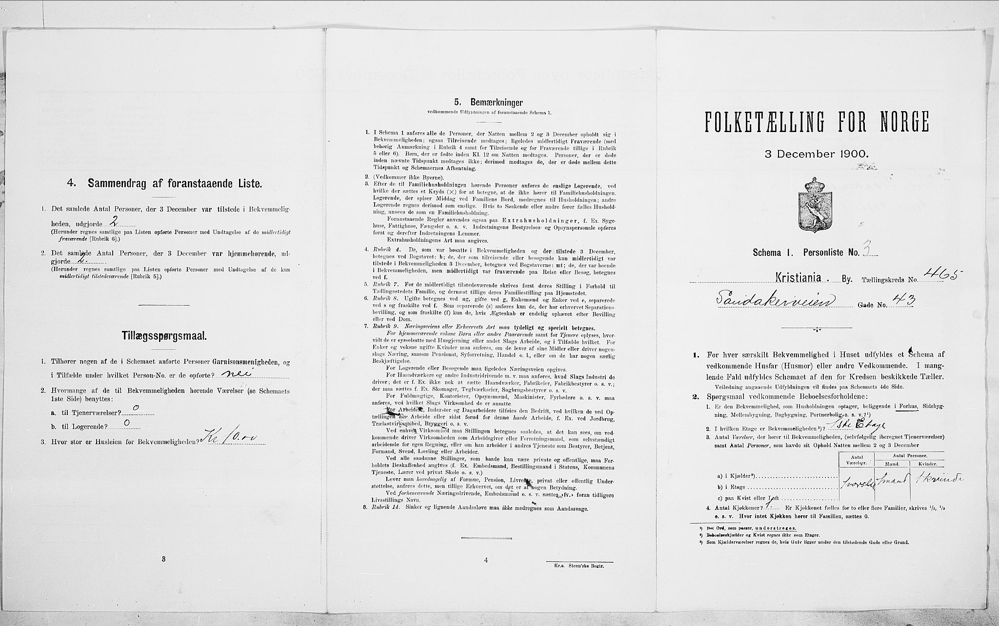 SAO, 1900 census for Kristiania, 1900, p. 78359