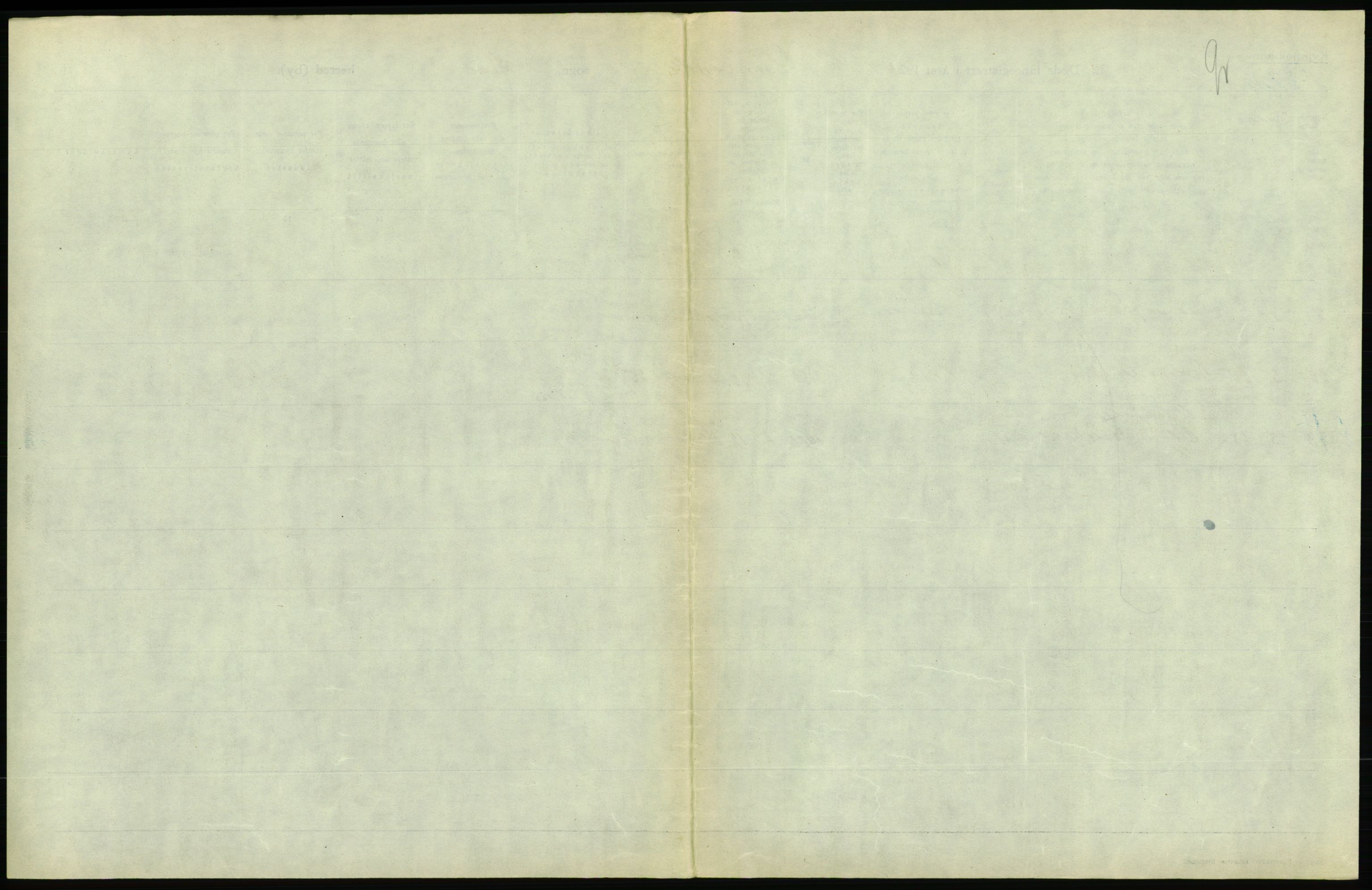 Statistisk sentralbyrå, Sosiodemografiske emner, Befolkning, AV/RA-S-2228/D/Df/Dfc/Dfcd/L0009: Kristiania: Døde kvinner, dødfødte, 1924, p. 299
