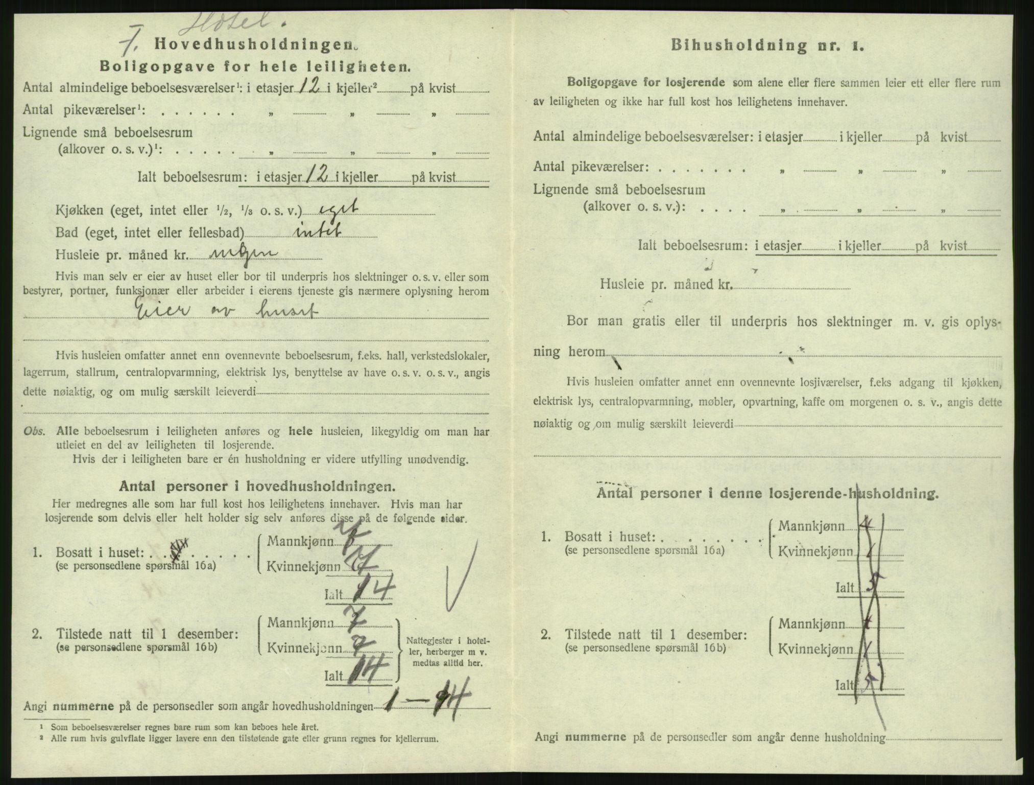 SAT, 1920 census for Molde, 1920, p. 1310