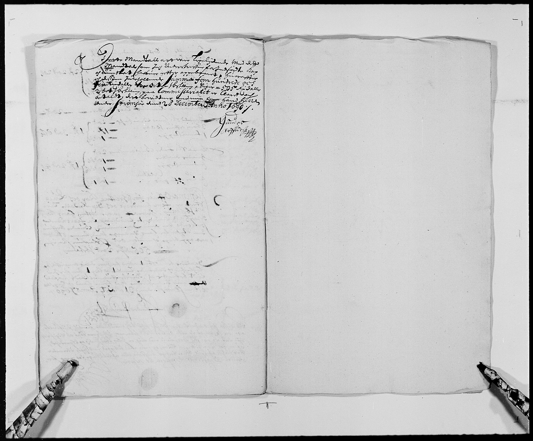 Rentekammeret inntil 1814, Reviderte regnskaper, Byregnskaper, RA/EA-4066/R/Rg/L0140: [G1] Kontribusjonsregnskap, 1679-1692, p. 223