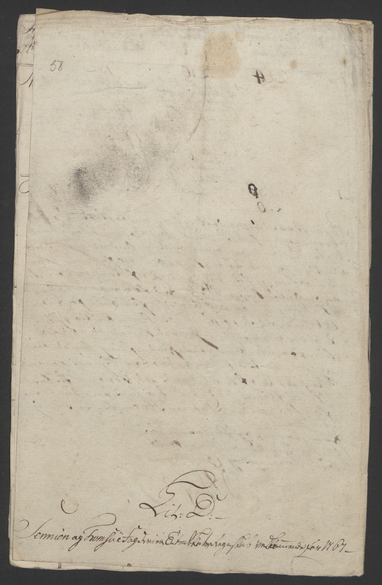Rentekammeret inntil 1814, Realistisk ordnet avdeling, RA/EA-4070/Ol/L0022b: [Gg 10]: Ekstraskatten, 23.09.1762. Senja og Troms, 1765-1768, p. 167