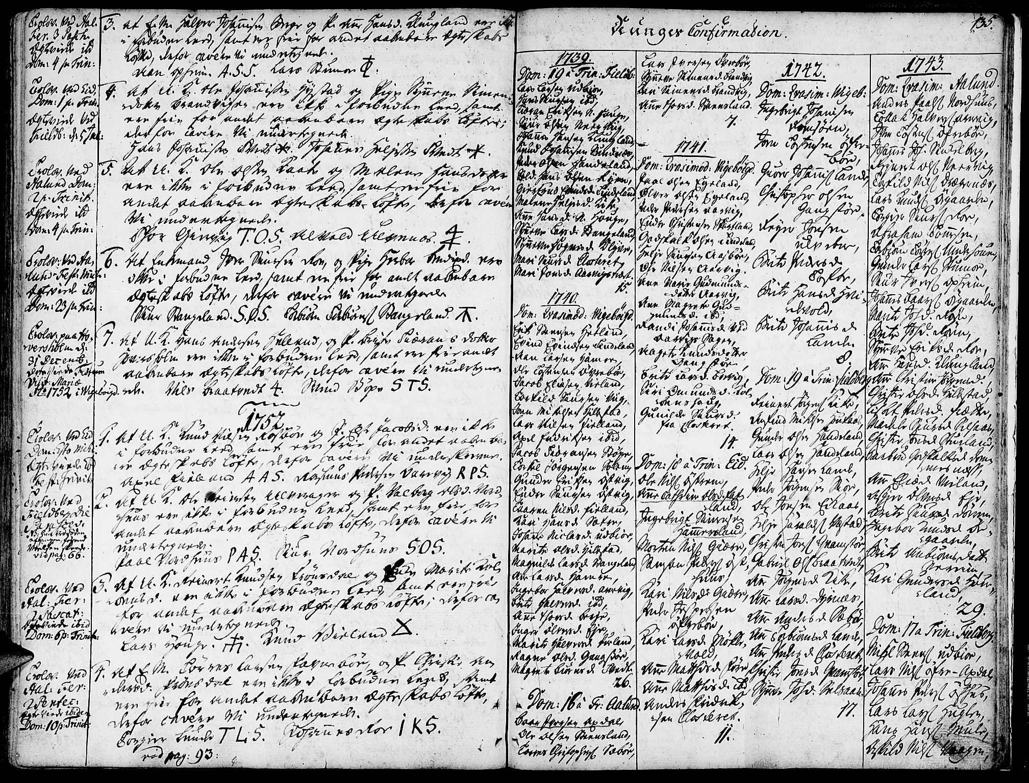 Fjelberg sokneprestembete, SAB/A-75201/H/Haa: Parish register (official) no. A 1, 1739-1759, p. 135