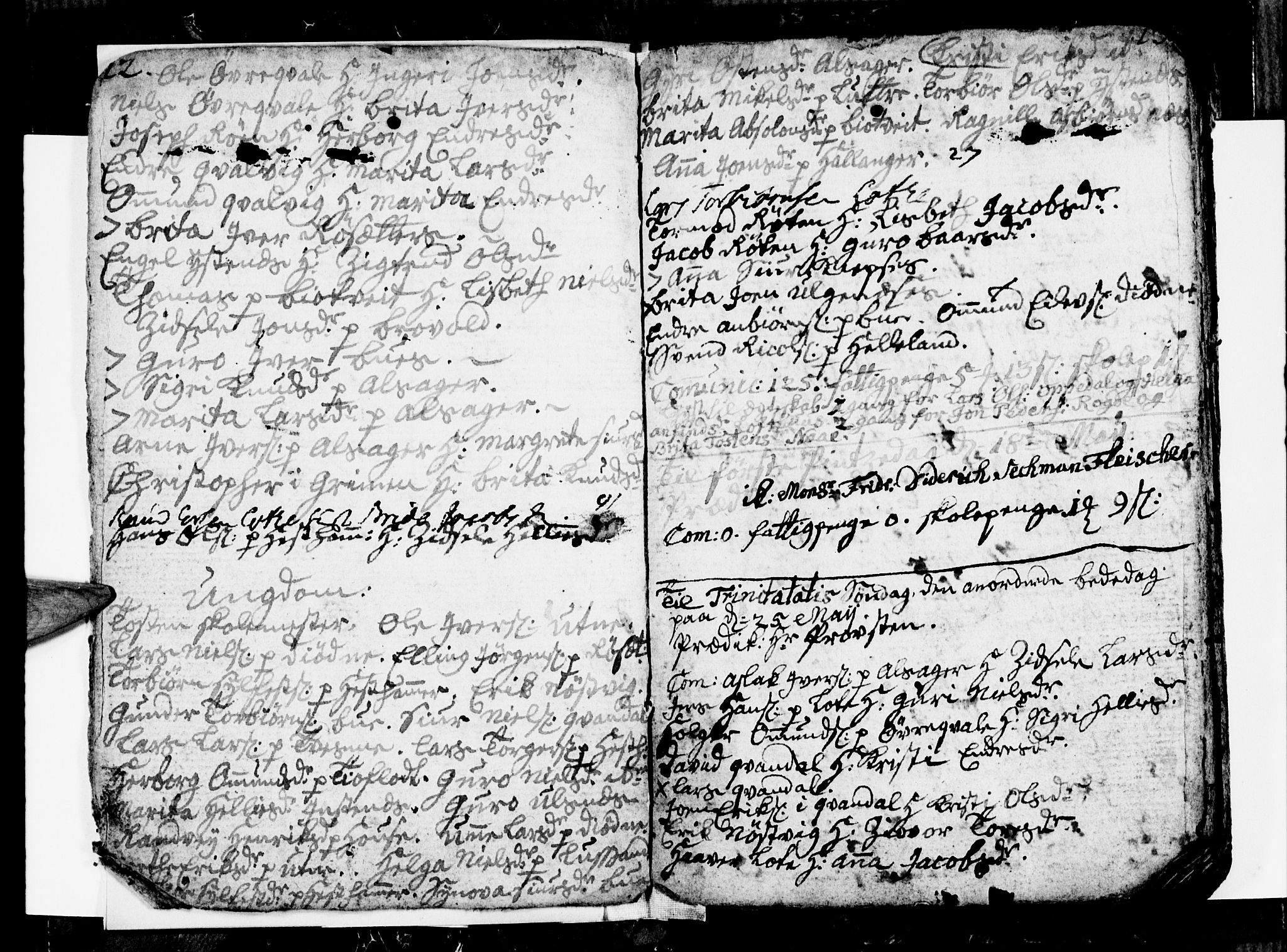 Ullensvang sokneprestembete, AV/SAB-A-78701/H/Hab: Parish register (copy) no. E 1, 1766-1769, p. 10-11