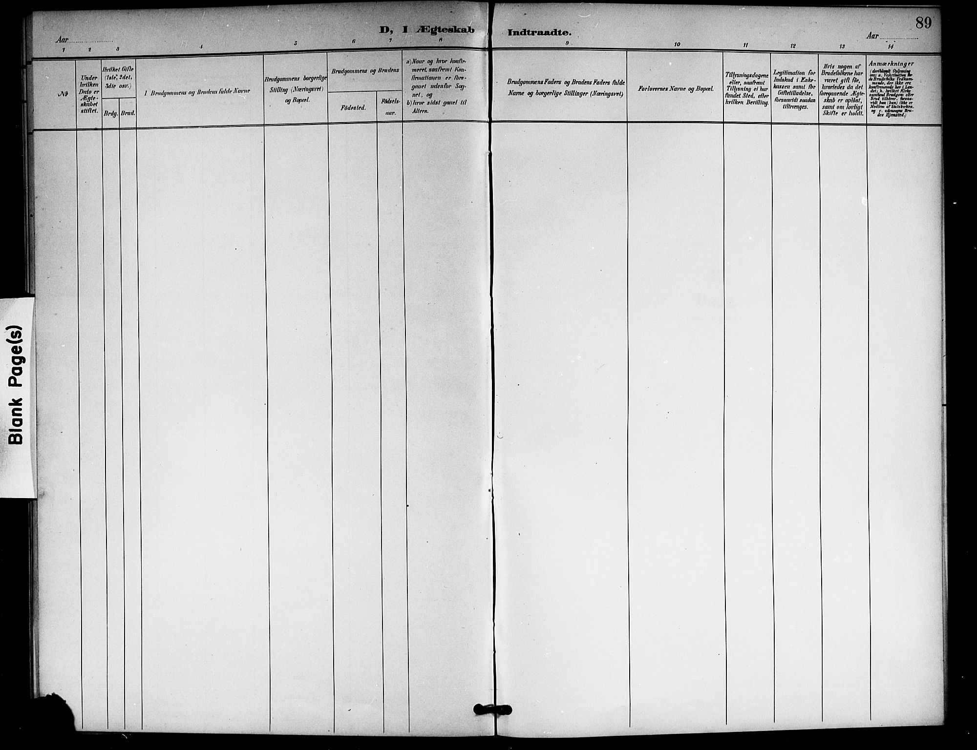 Rollag kirkebøker, AV/SAKO-A-240/G/Gb/L0003: Parish register (copy) no. II 3, 1897-1919, p. 89