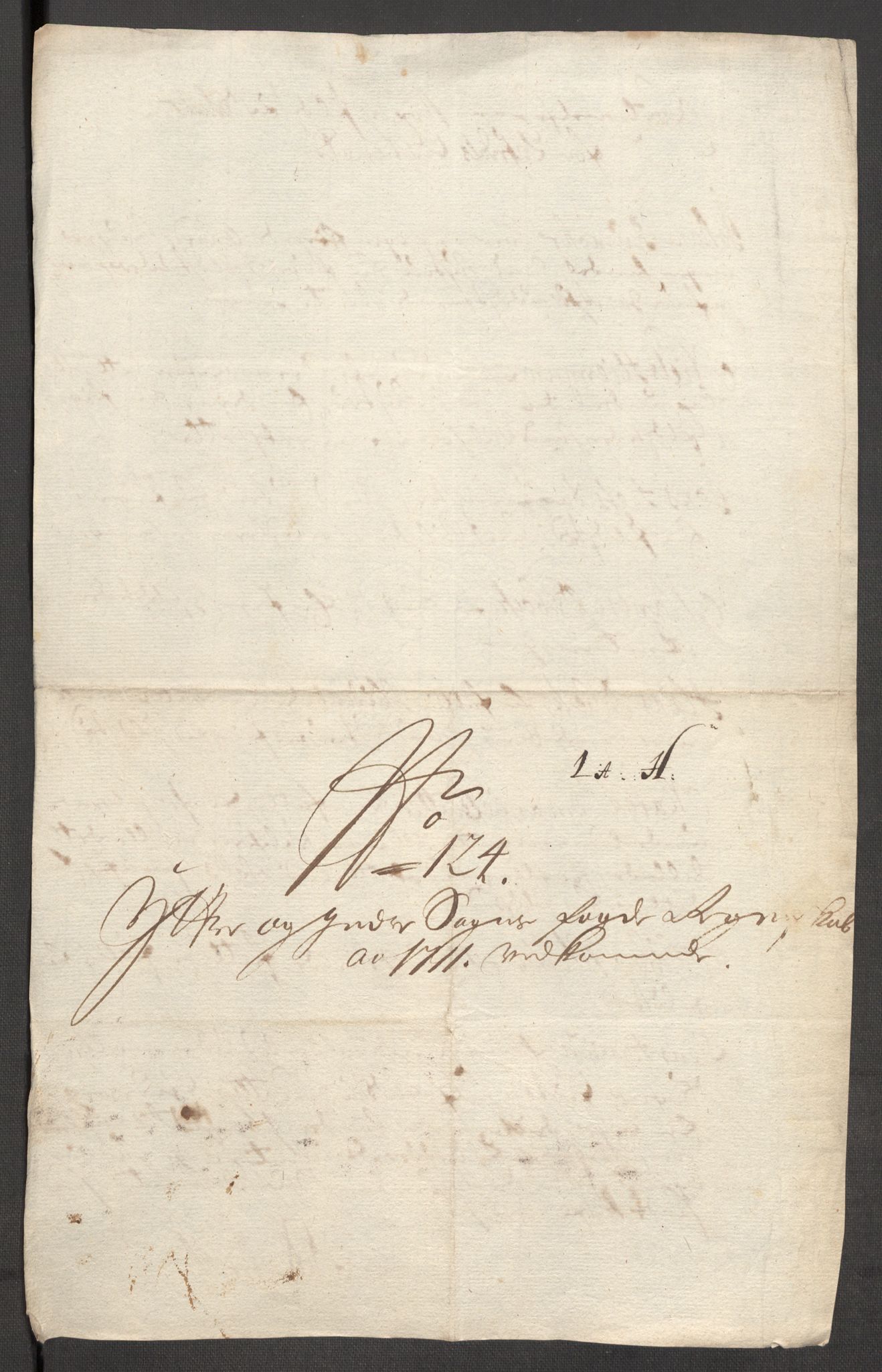 Rentekammeret inntil 1814, Reviderte regnskaper, Fogderegnskap, RA/EA-4092/R52/L3317: Fogderegnskap Sogn, 1711, p. 475