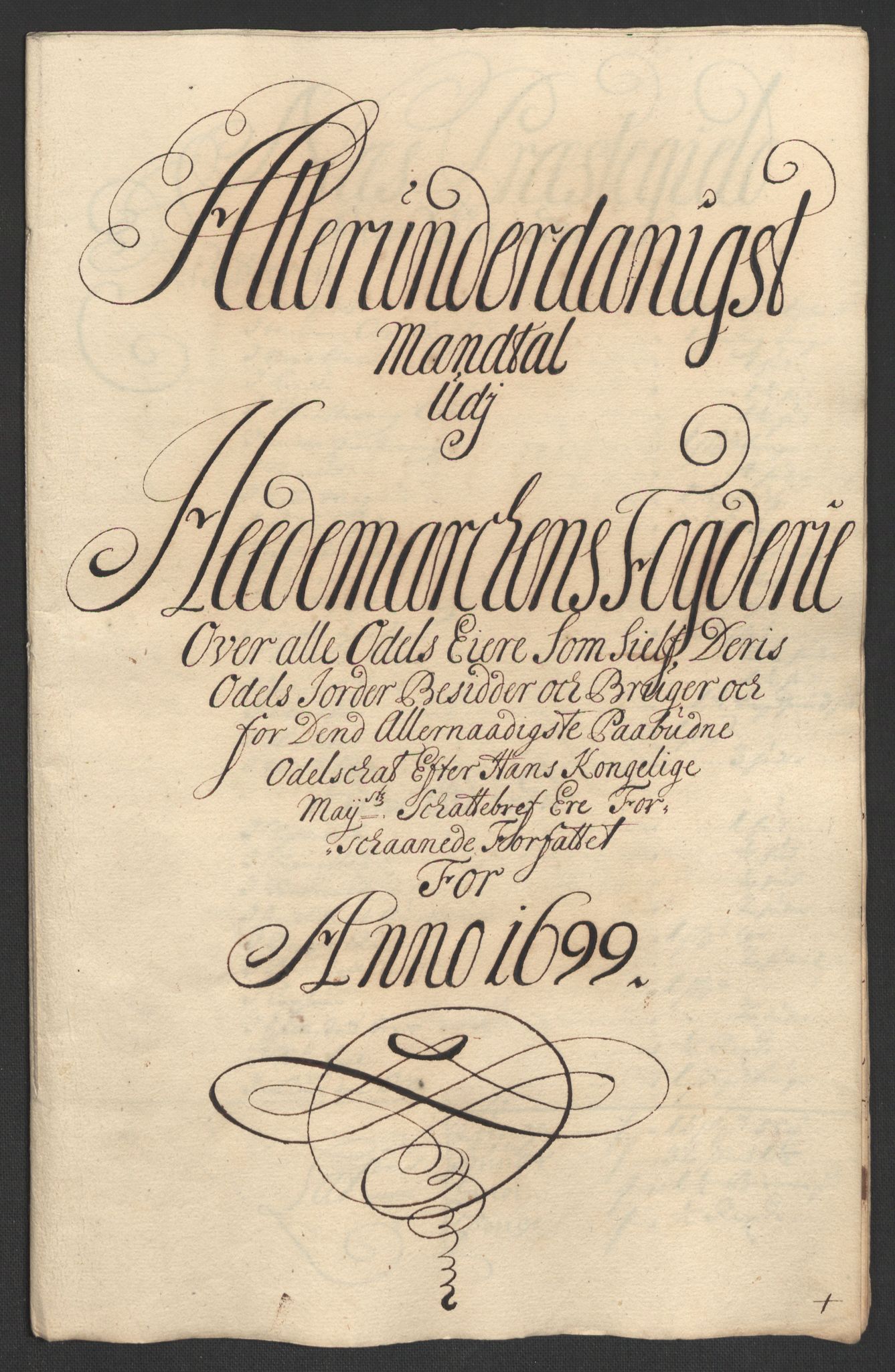 Rentekammeret inntil 1814, Reviderte regnskaper, Fogderegnskap, RA/EA-4092/R16/L1038: Fogderegnskap Hedmark, 1699, p. 148