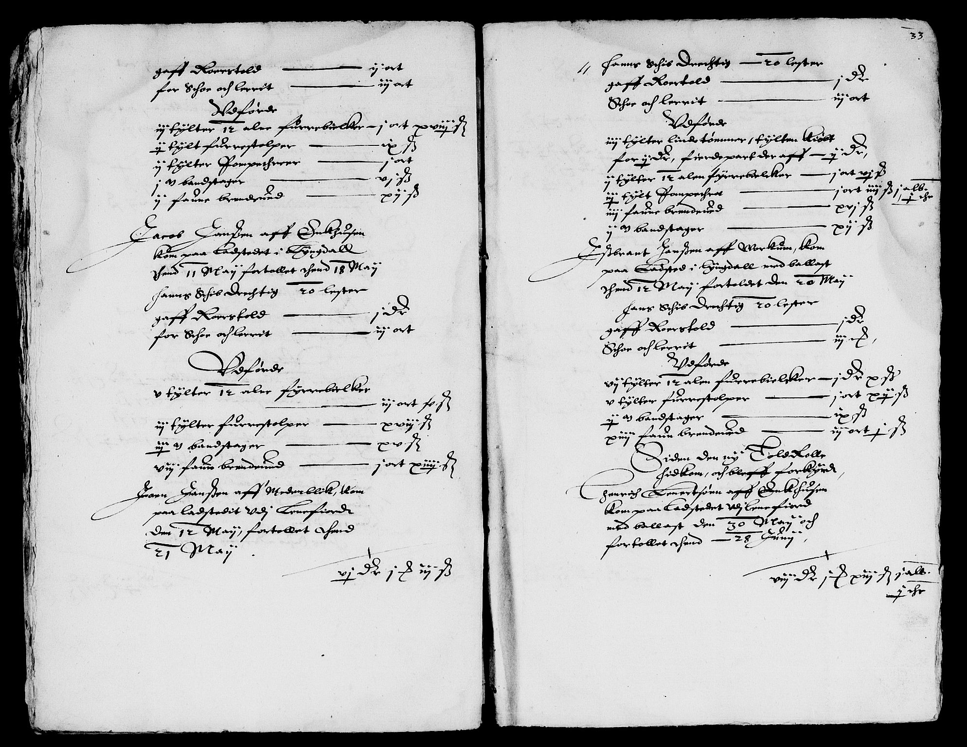 Rentekammeret inntil 1814, Reviderte regnskaper, Lensregnskaper, AV/RA-EA-5023/R/Rb/Rbr/L0003: Lista len, 1611-1614