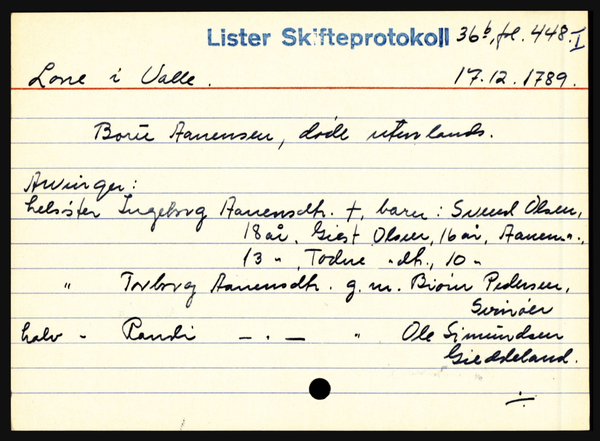 Lister sorenskriveri, AV/SAK-1221-0003/H, p. 24309