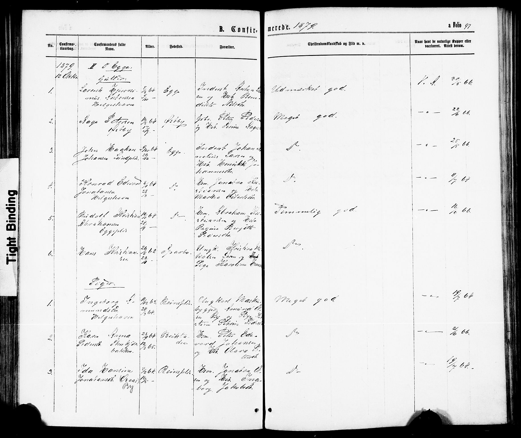 Ministerialprotokoller, klokkerbøker og fødselsregistre - Nord-Trøndelag, AV/SAT-A-1458/739/L0370: Parish register (official) no. 739A02, 1868-1881, p. 97