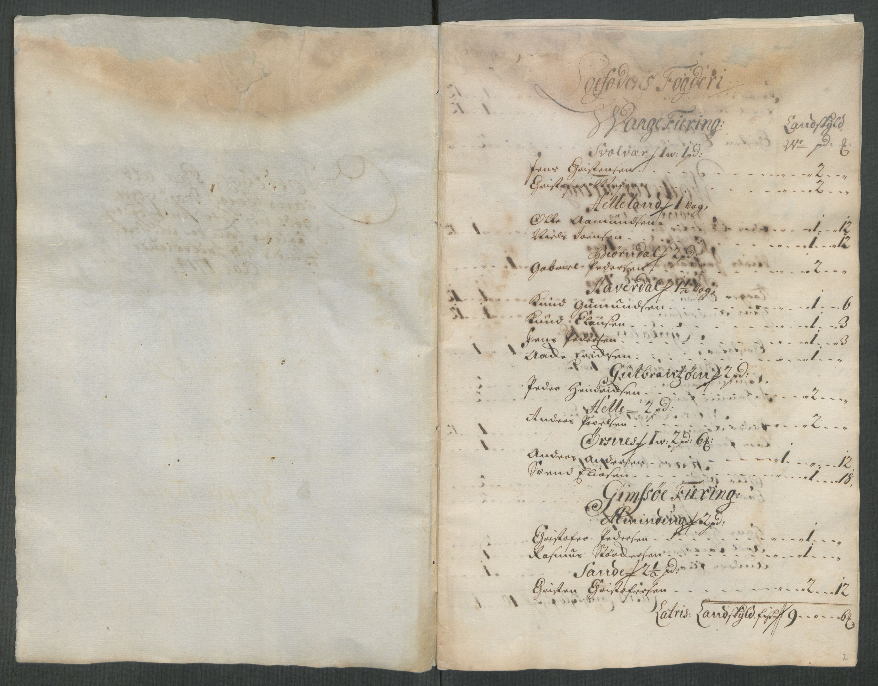 Rentekammeret inntil 1814, Reviderte regnskaper, Fogderegnskap, AV/RA-EA-4092/R67/L4680: Fogderegnskap Vesterålen, Andenes og Lofoten, 1714, p. 185