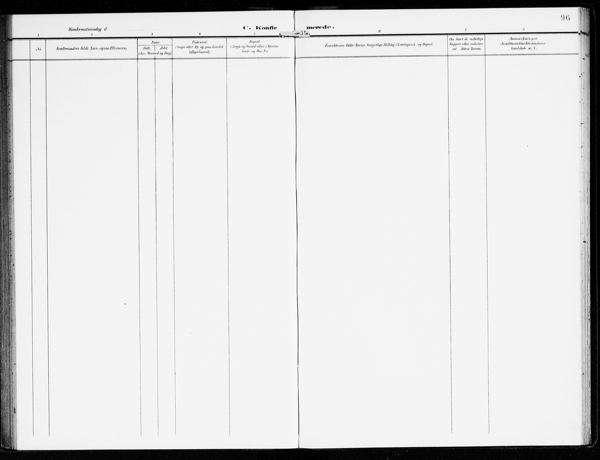 Hyllestad sokneprestembete, AV/SAB-A-80401: Parish register (official) no. B 2, 1903-1917, p. 96