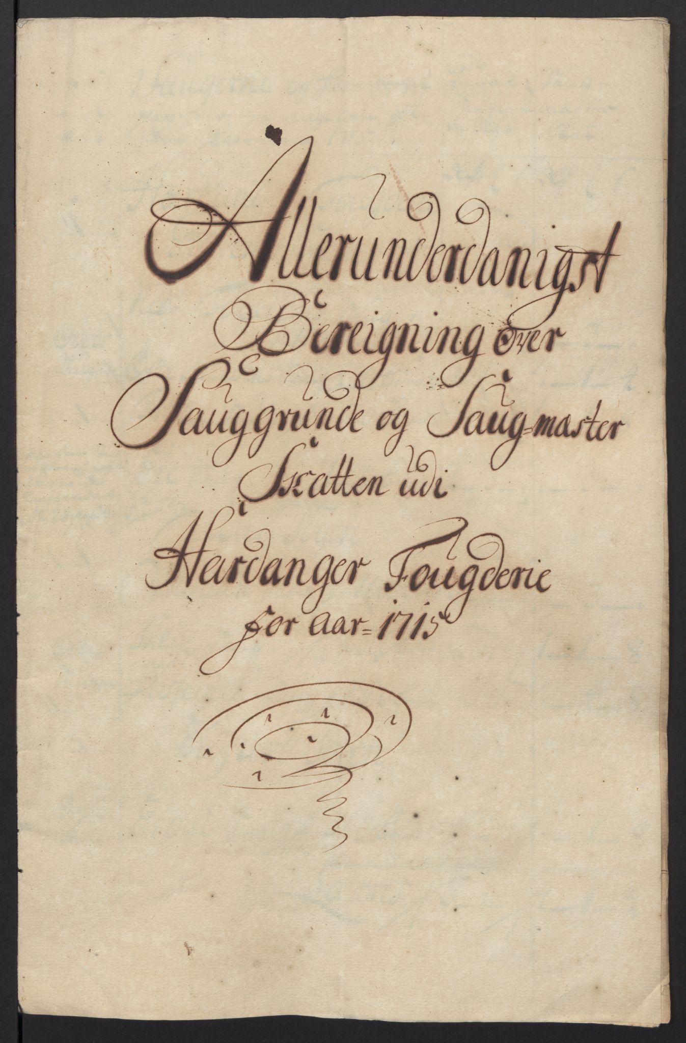 Rentekammeret inntil 1814, Reviderte regnskaper, Fogderegnskap, AV/RA-EA-4092/R48/L2991: Fogderegnskap Sunnhordland og Hardanger, 1715, p. 210