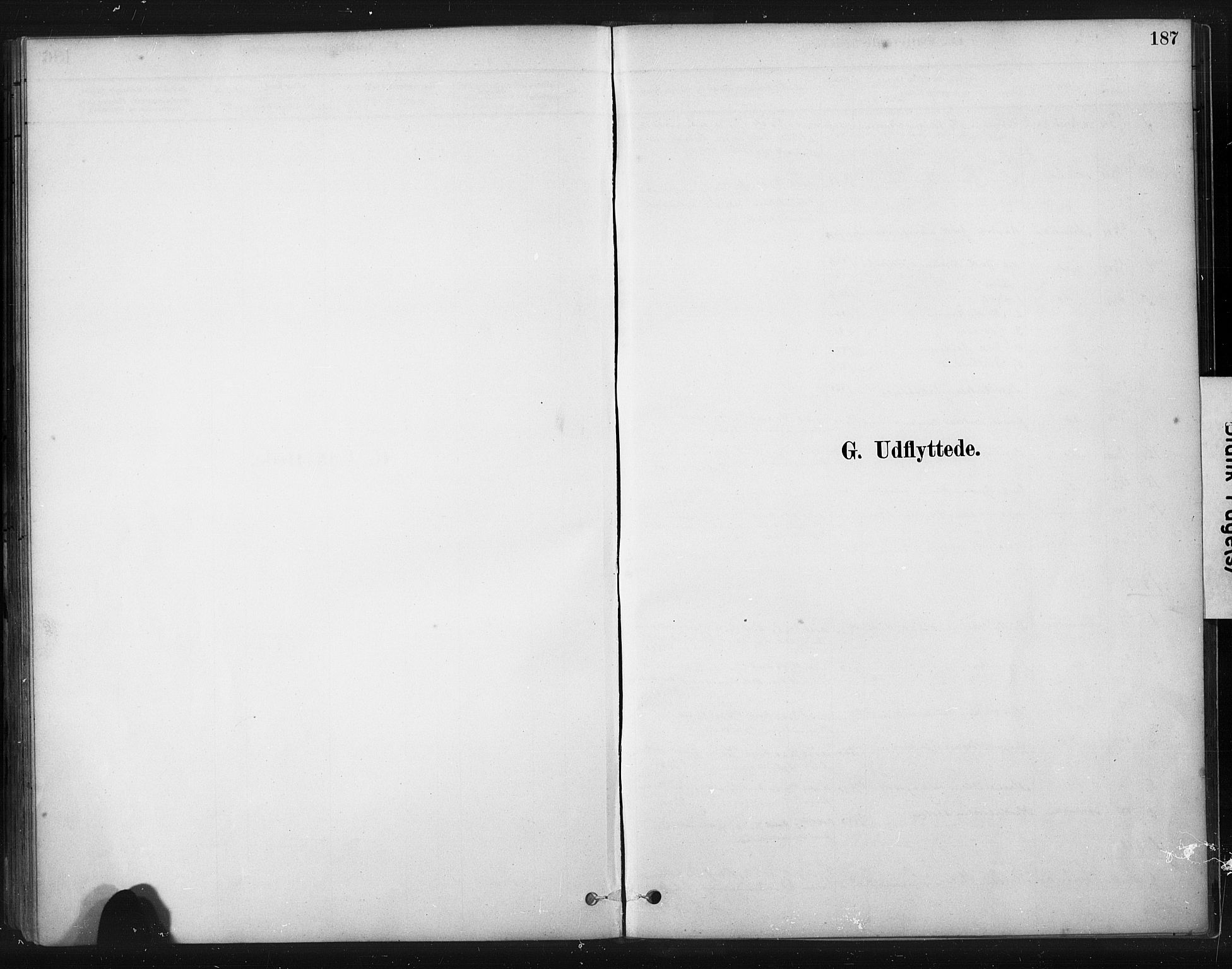 Skudenes sokneprestkontor, SAST/A -101849/H/Ha/Haa/L0010: Parish register (official) no. A 7, 1882-1912, p. 187