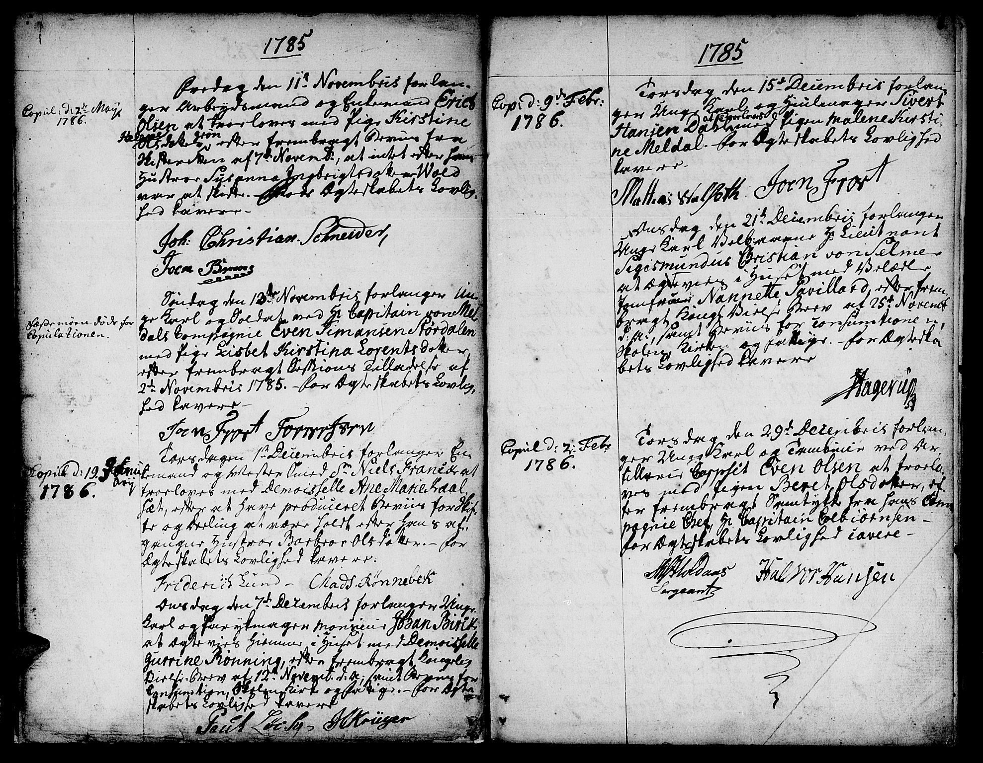 Ministerialprotokoller, klokkerbøker og fødselsregistre - Sør-Trøndelag, SAT/A-1456/601/L0041: Parish register (official) no. 601A09, 1784-1801, p. 8