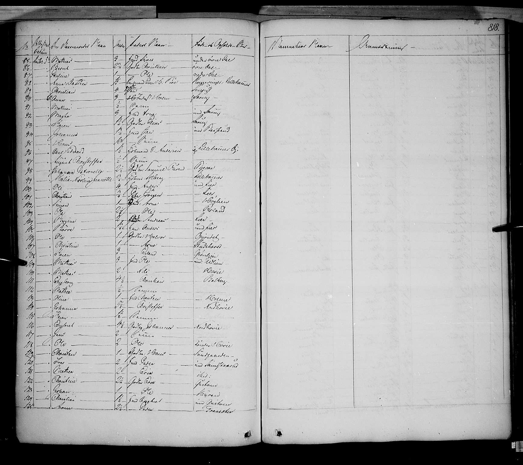 Fåberg prestekontor, SAH/PREST-086/H/Ha/Haa/L0005: Parish register (official) no. 5, 1836-1854, p. 817-818