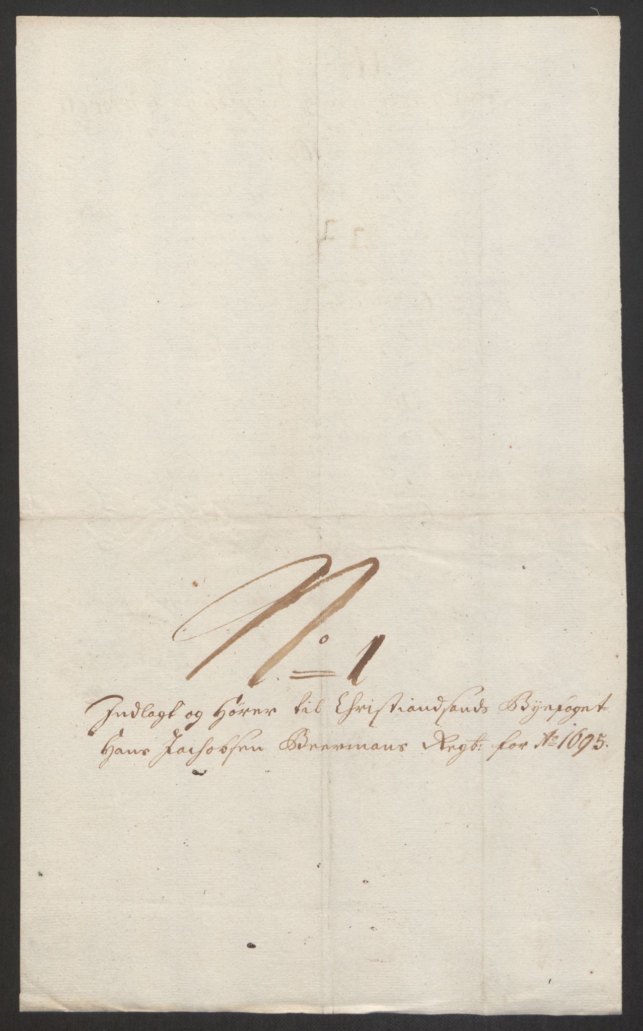 Rentekammeret inntil 1814, Reviderte regnskaper, Byregnskaper, AV/RA-EA-4066/R/Rm/L0285: [M18] Sikt og sakefall, 1681-1718, p. 240