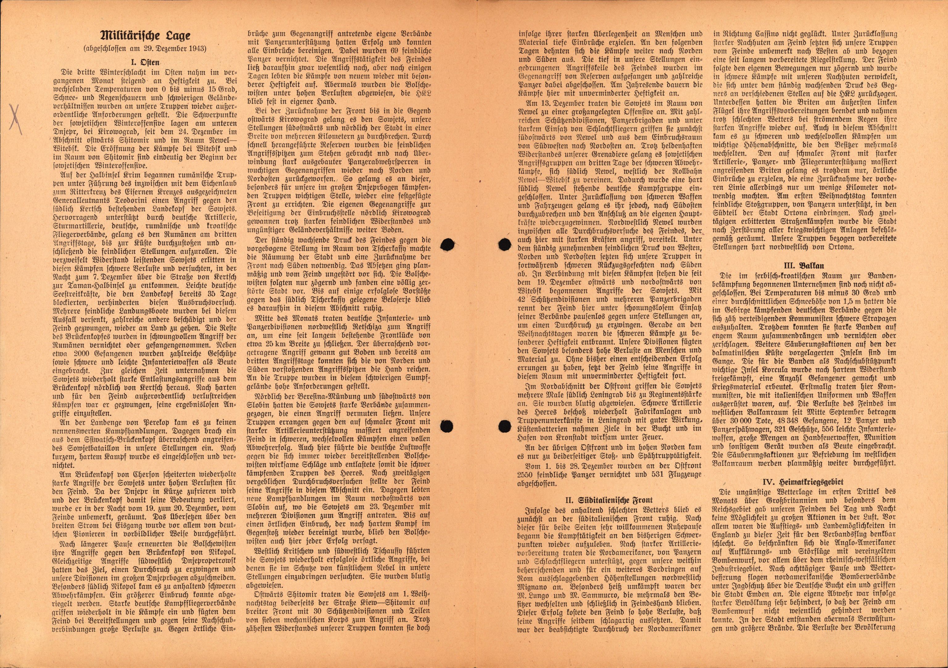 Forsvarets Overkommando. 2 kontor. Arkiv 11.4. Spredte tyske arkivsaker, AV/RA-RAFA-7031/D/Dar/Dara/L0021: Nachrichten des OKW, 1943-1945, p. 149