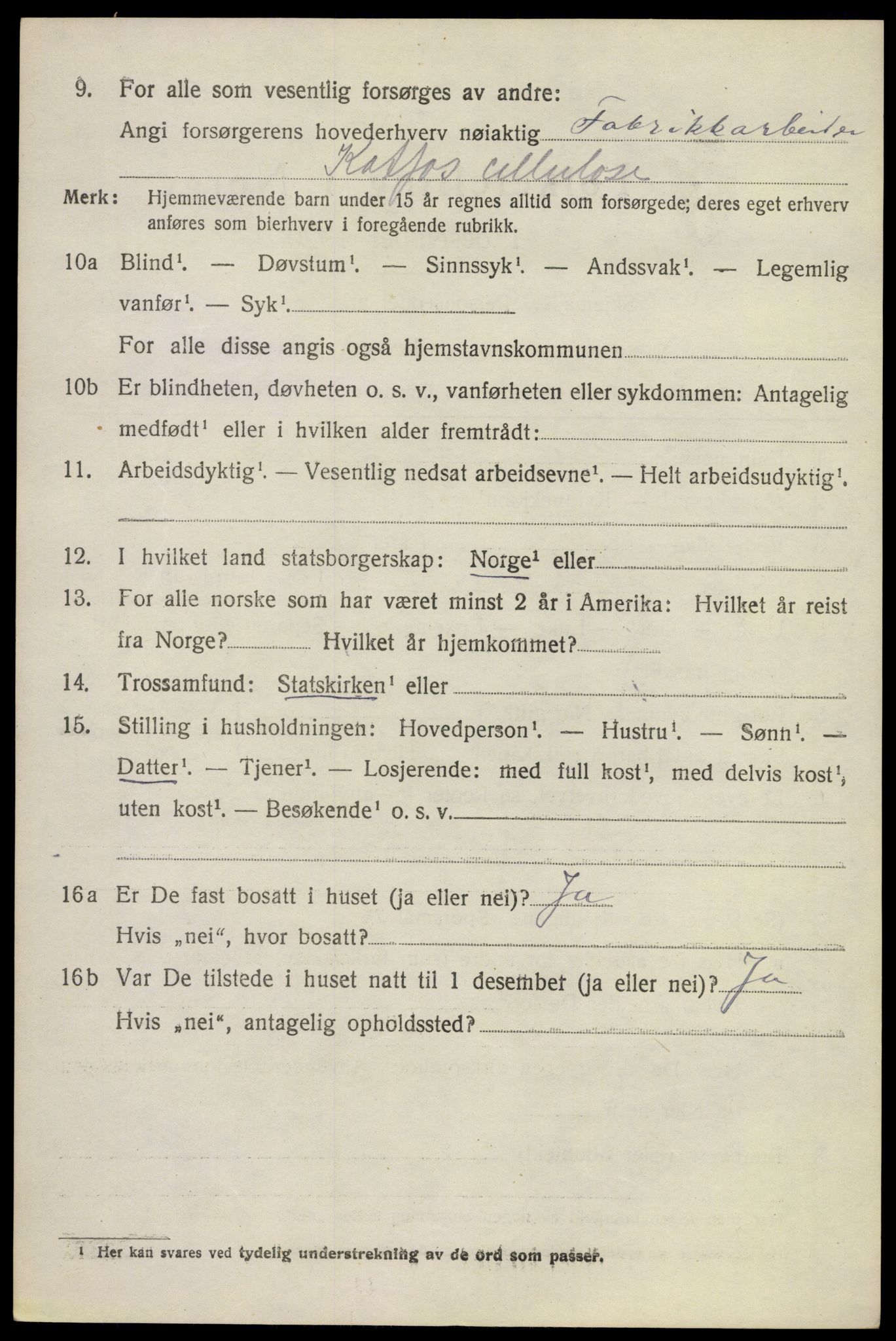 SAKO, 1920 census for Modum, 1920, p. 22446