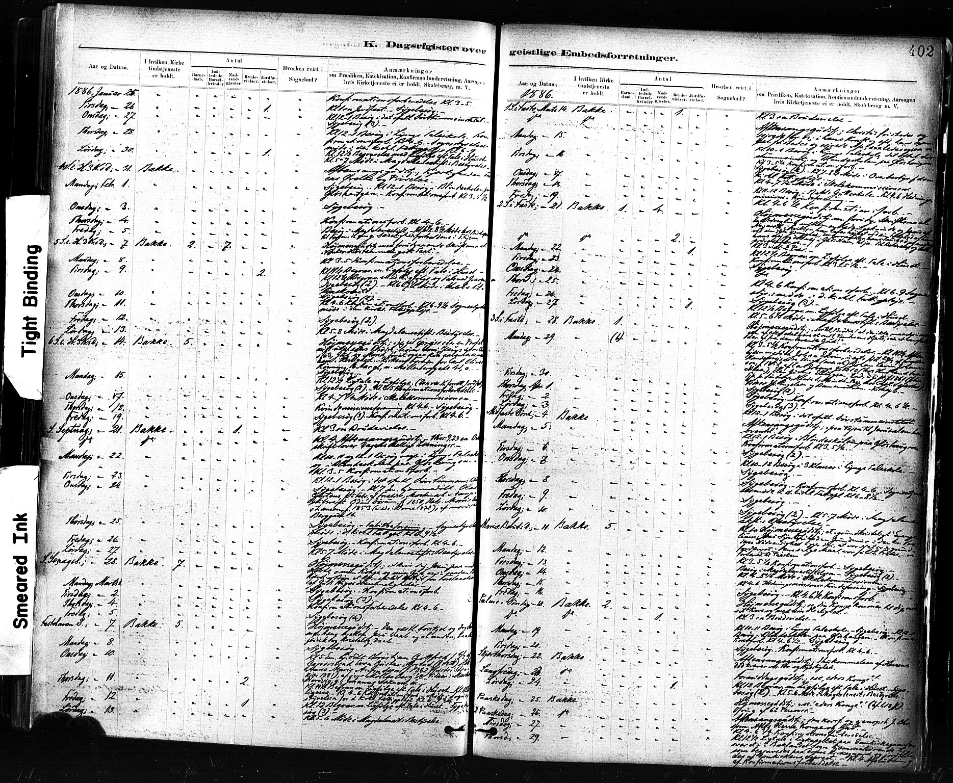 Ministerialprotokoller, klokkerbøker og fødselsregistre - Sør-Trøndelag, SAT/A-1456/604/L0189: Parish register (official) no. 604A10, 1878-1892, p. 402