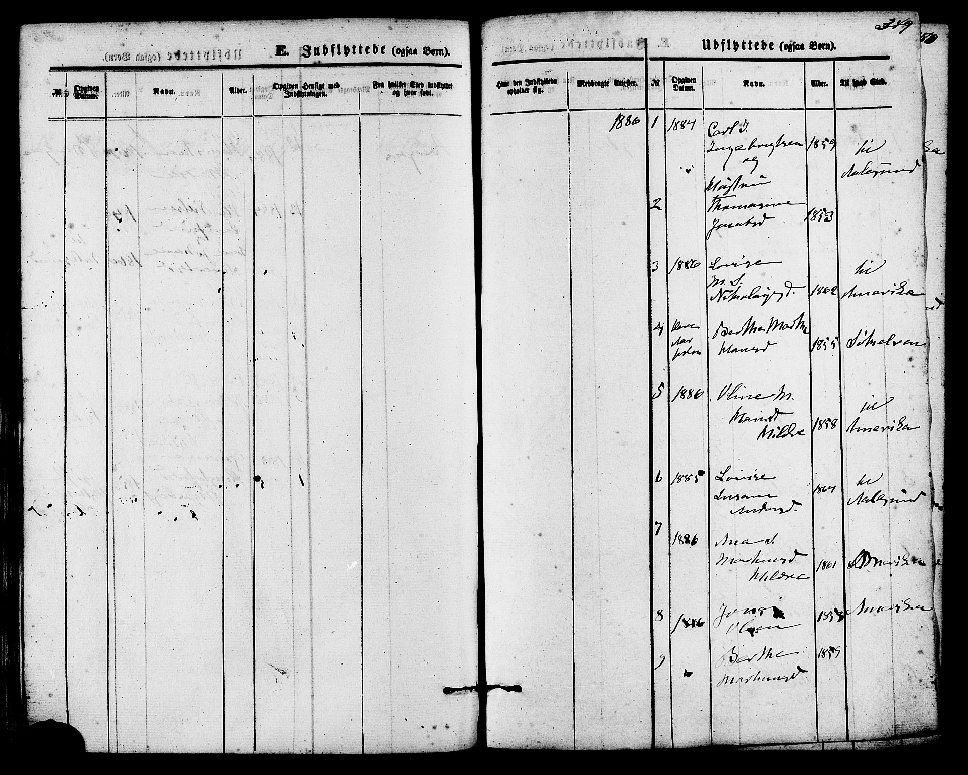 Ministerialprotokoller, klokkerbøker og fødselsregistre - Møre og Romsdal, AV/SAT-A-1454/536/L0500: Parish register (official) no. 536A09, 1876-1889, p. 349