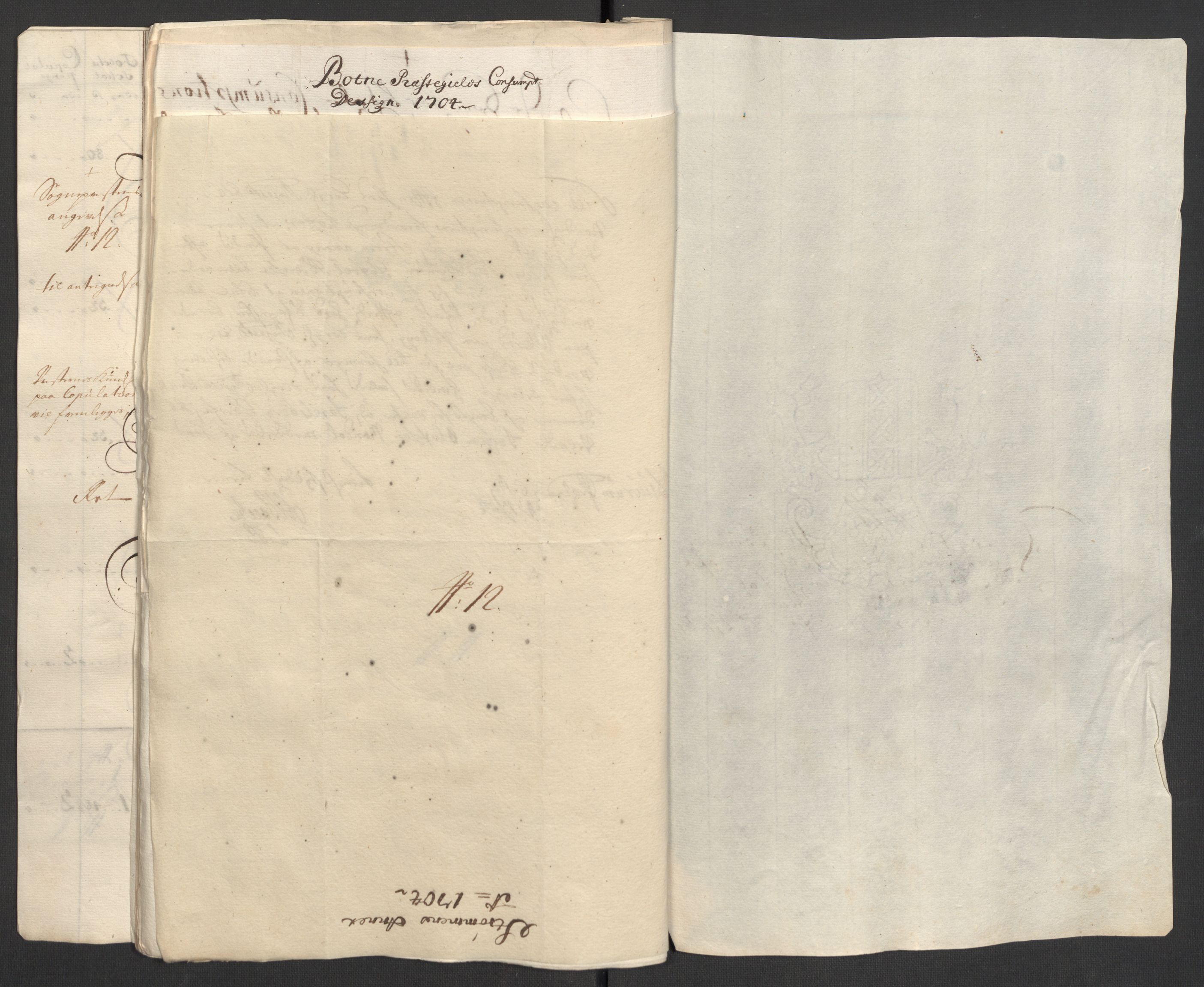 Rentekammeret inntil 1814, Reviderte regnskaper, Fogderegnskap, RA/EA-4092/R32/L1871: Fogderegnskap Jarlsberg grevskap, 1703-1705, p. 281