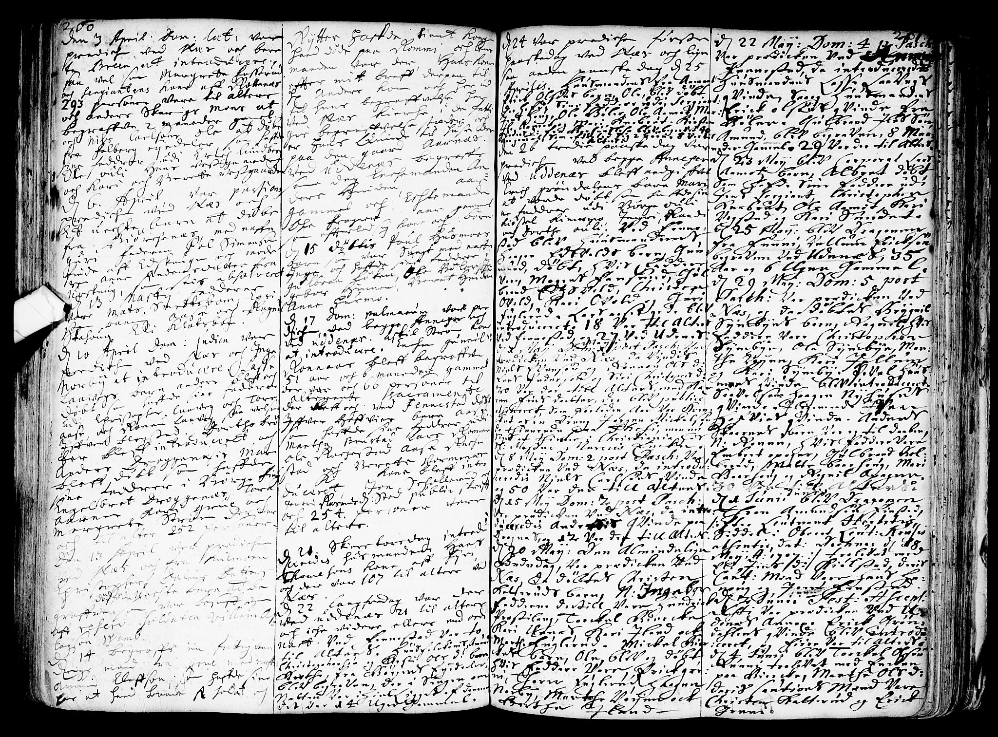 Nes prestekontor Kirkebøker, AV/SAO-A-10410/F/Fa/L0001: Parish register (official) no. I 1, 1689-1716, p. 260-261