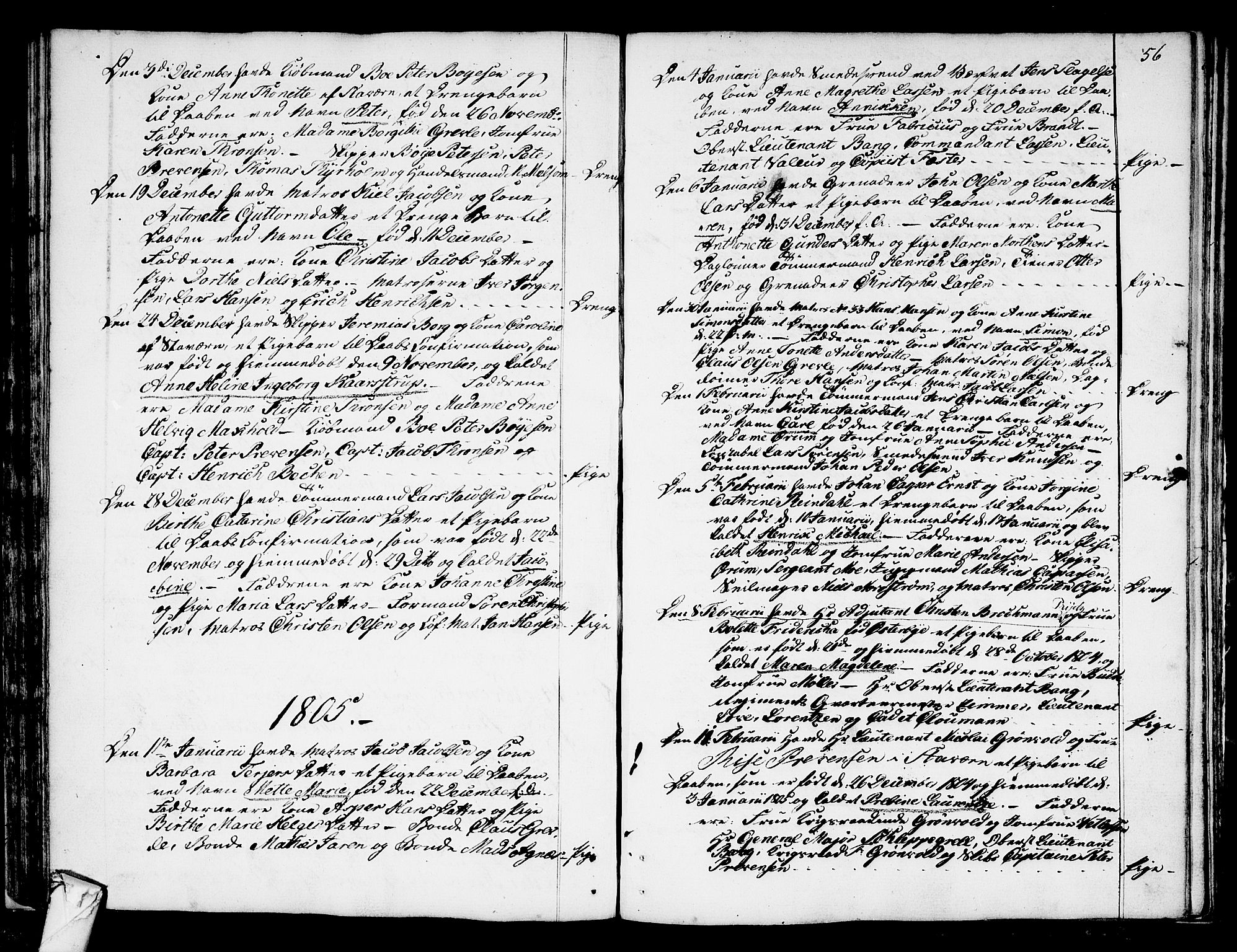 Stavern kirkebøker, SAKO/A-318/F/Fa/L0002: Parish register (official) no. 2, 1783-1809, p. 56