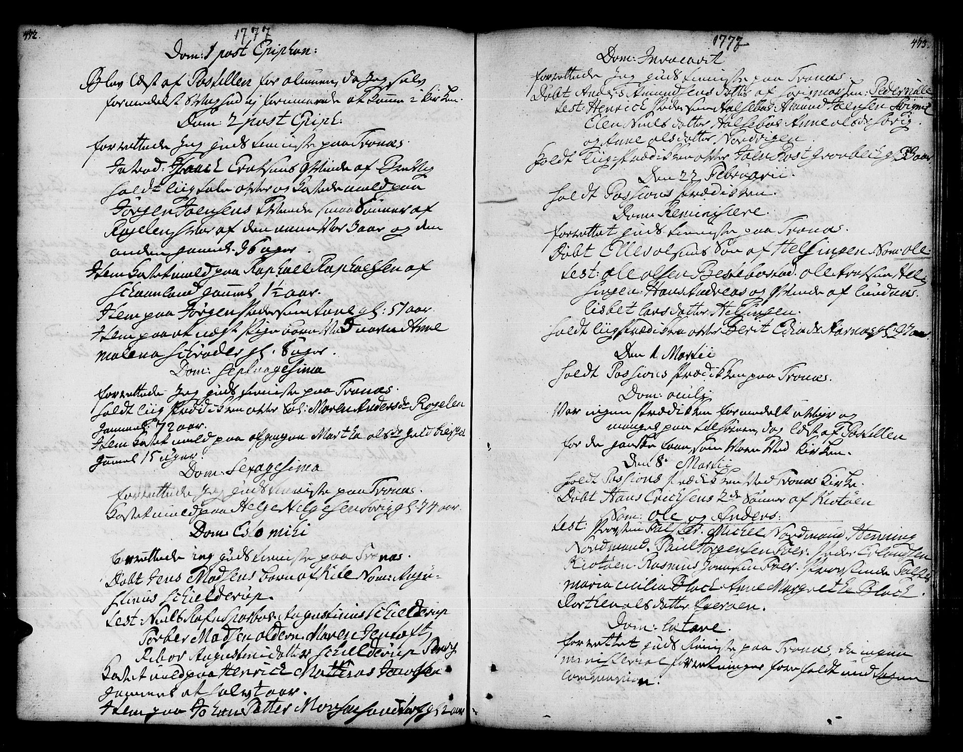 Trondenes sokneprestkontor, AV/SATØ-S-1319/H/Ha/L0002kirke: Parish register (official) no. 2, 1751-1781, p. 472-473